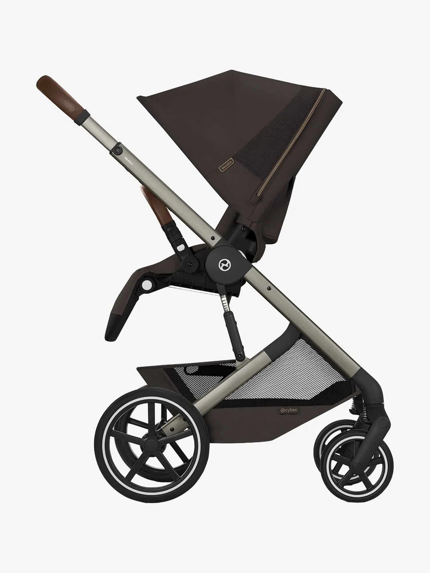 Коляска 2 в 1 Balios S Lux TPE Chocolate Brown - изображение 6