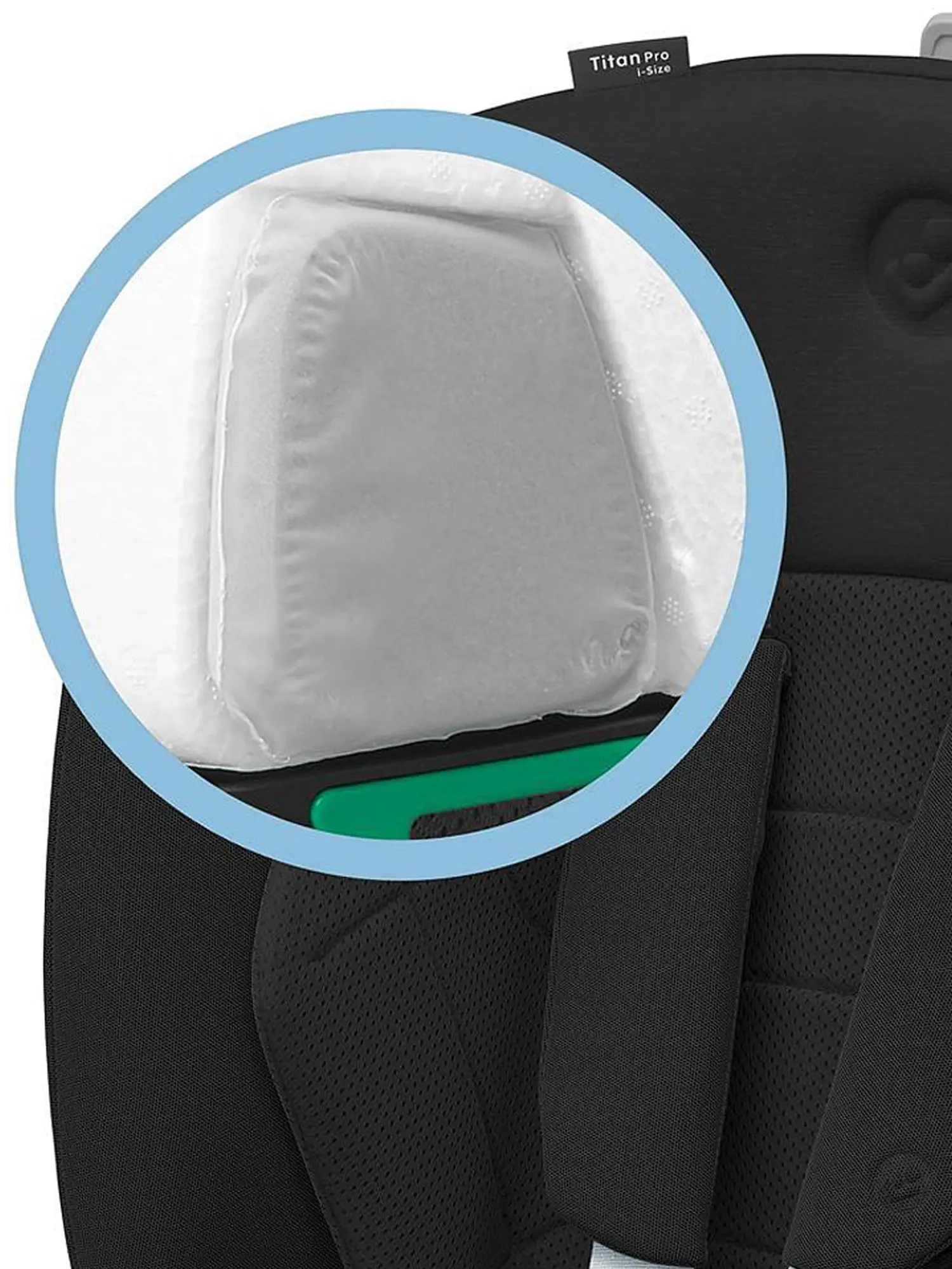 Кресло автомобильное для детей 9-36 кг Titan Pro i-Size Authentic Black/черный - изображение 16
