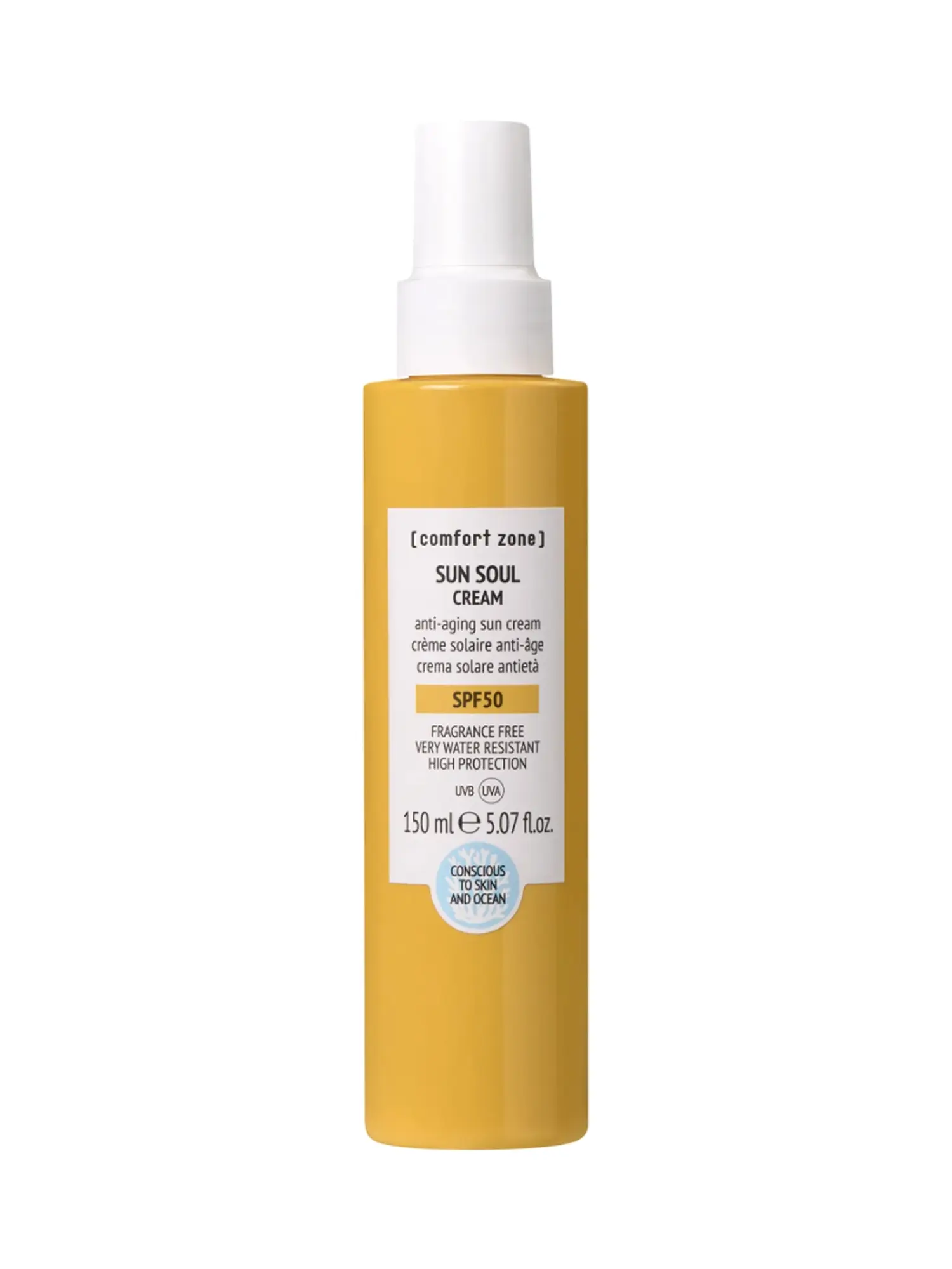 Солнцезащитный крем для тела Sun soul cream spf 50, 150мл