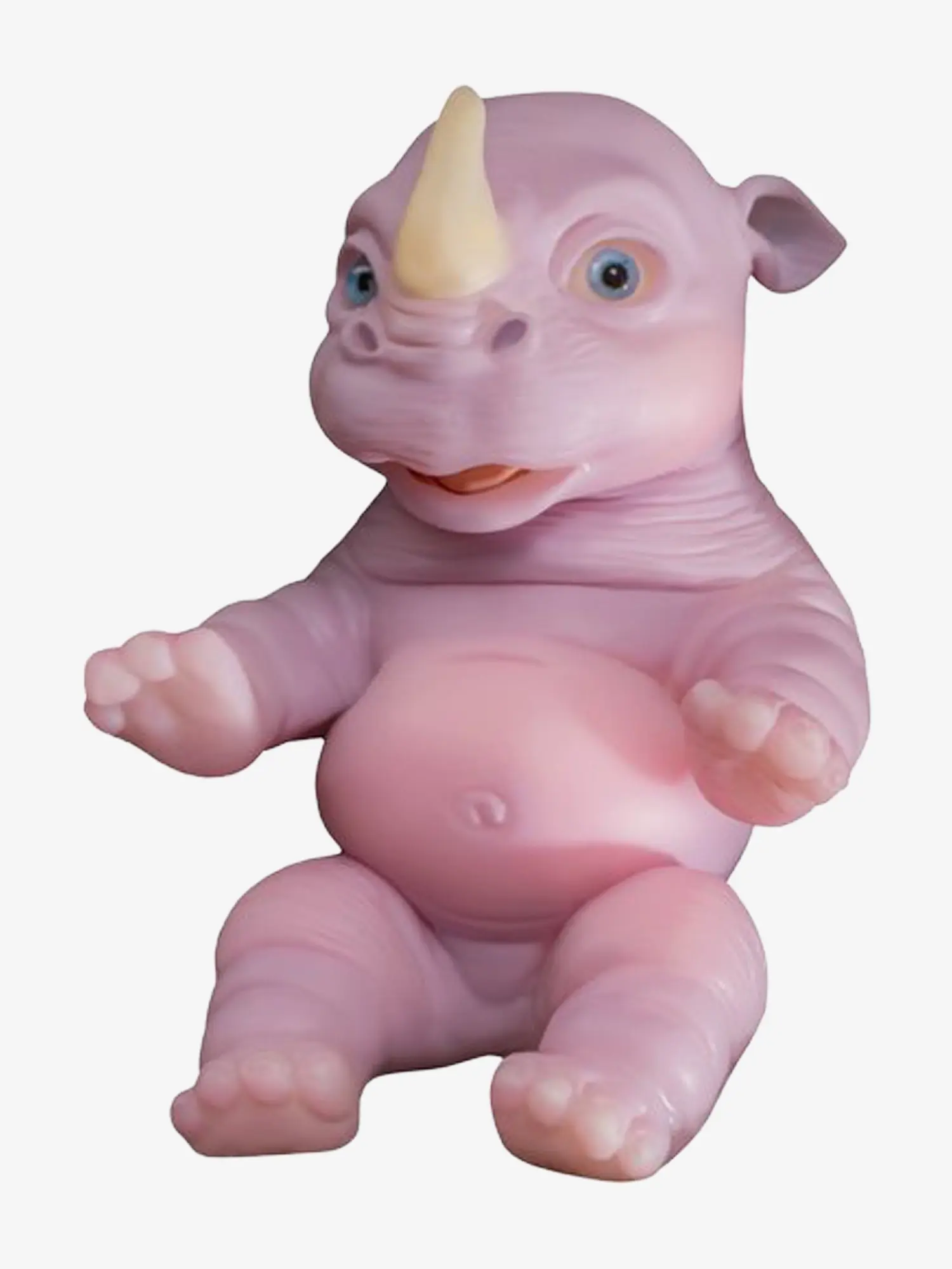 Игрушка Носорог, лавандовый, 11 см - изображение 3