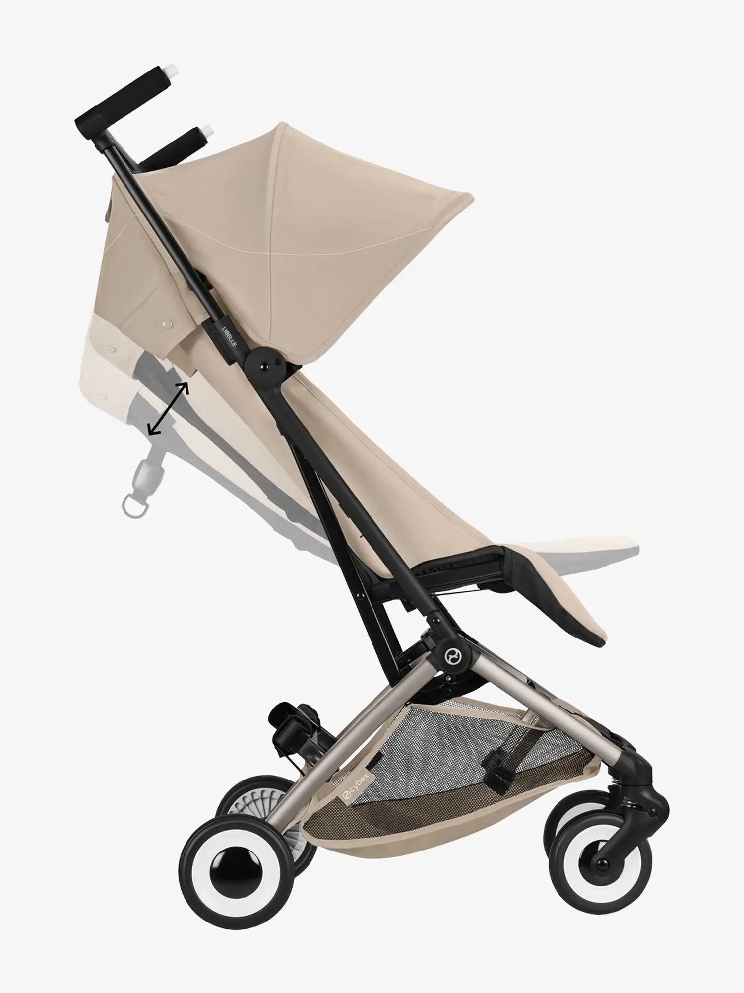 Коляска Libelle TPE Almond Beige - изображение 6