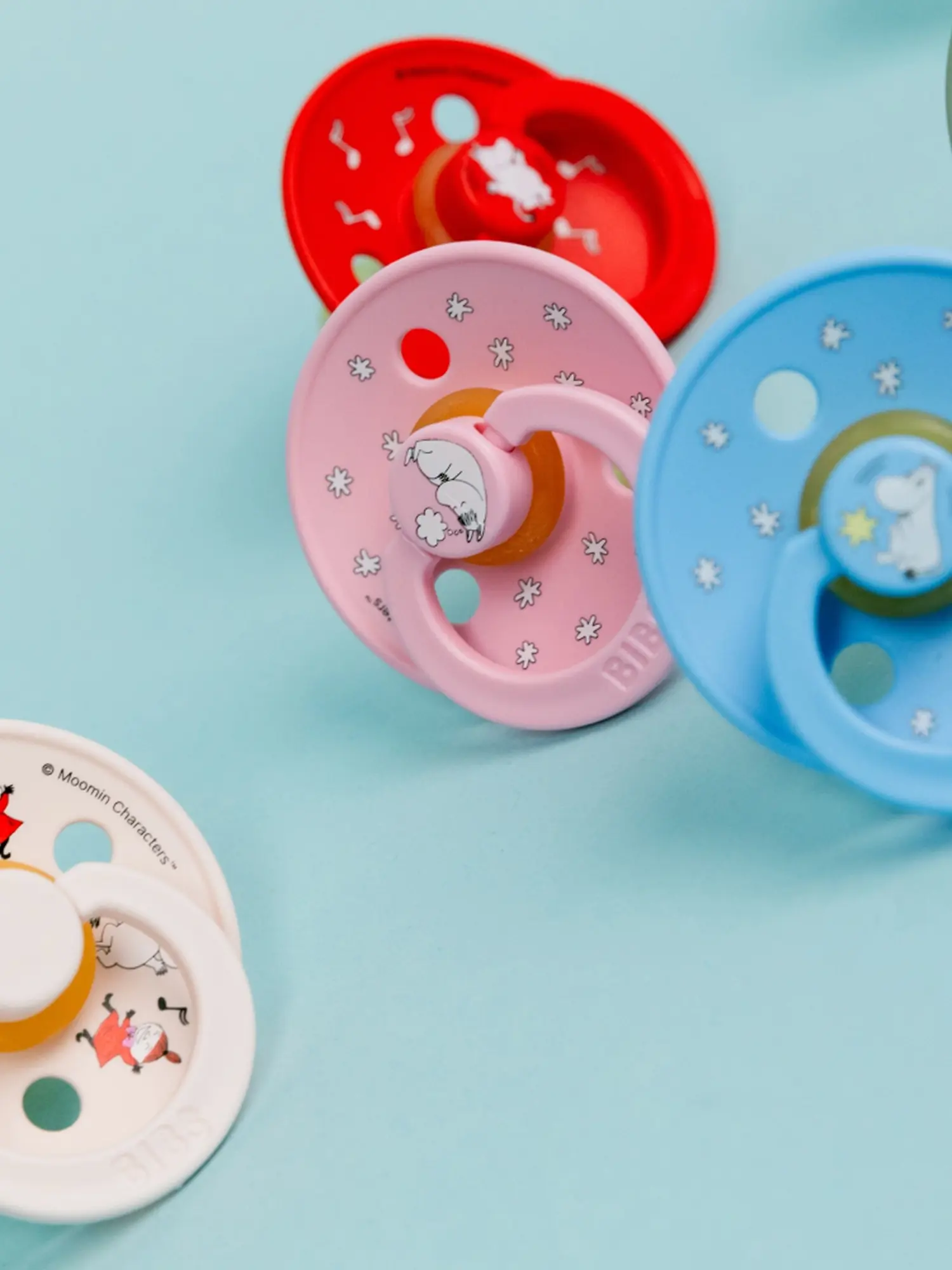 Пустышка Moomin Colour, Dreaming - Baby Pink, 6+ мес - изображение 3