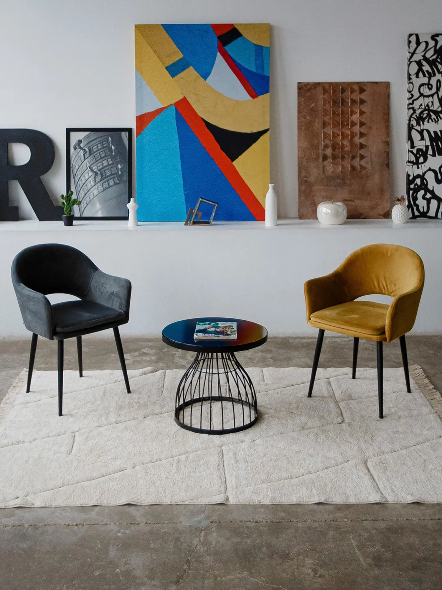 Хлопковый ковер Kivia 120x180 см - изображение 5