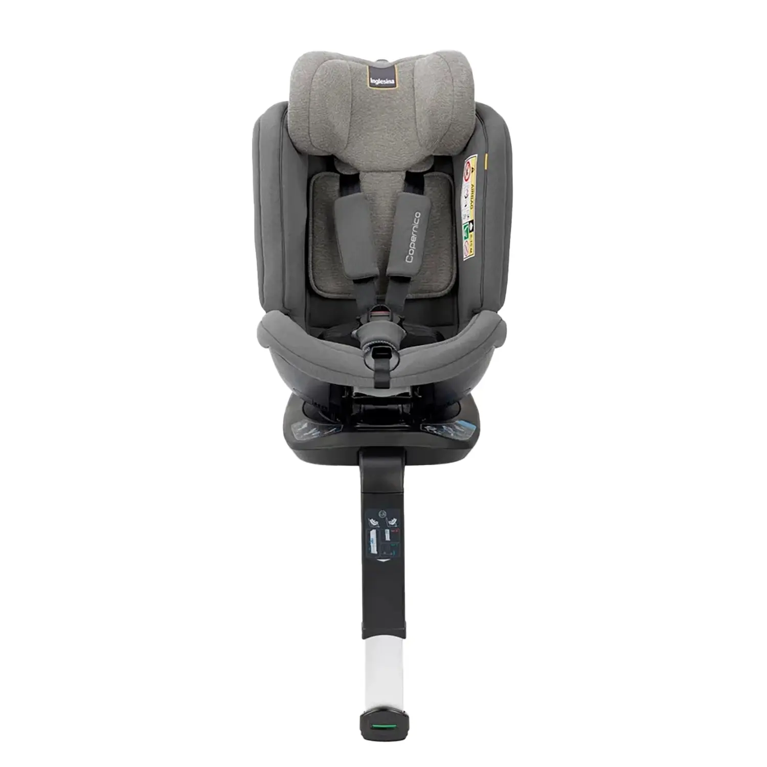 Автокресло Copernico i-Size с 0 до 12 лет, Vulcan Black - изображение 5