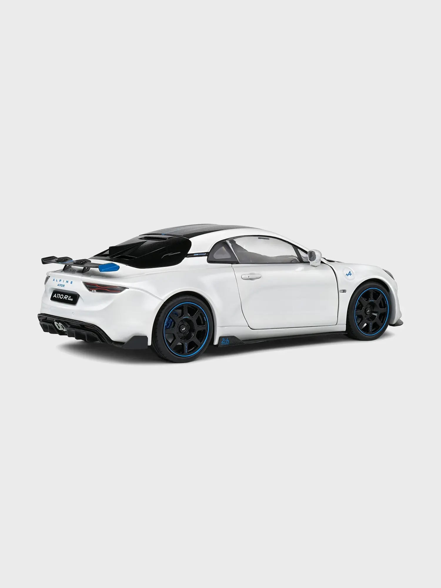 Металлическая машинка Alpine A110 radicale le mans white 2023 - изображение 5