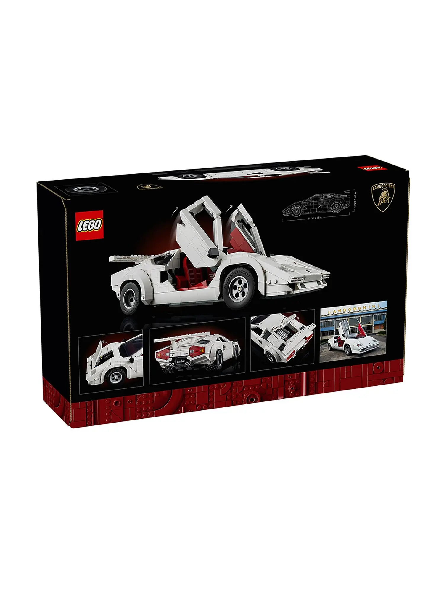 Конструктор Lamborghini Countach 5000 Quattrovalvole - изображение 4