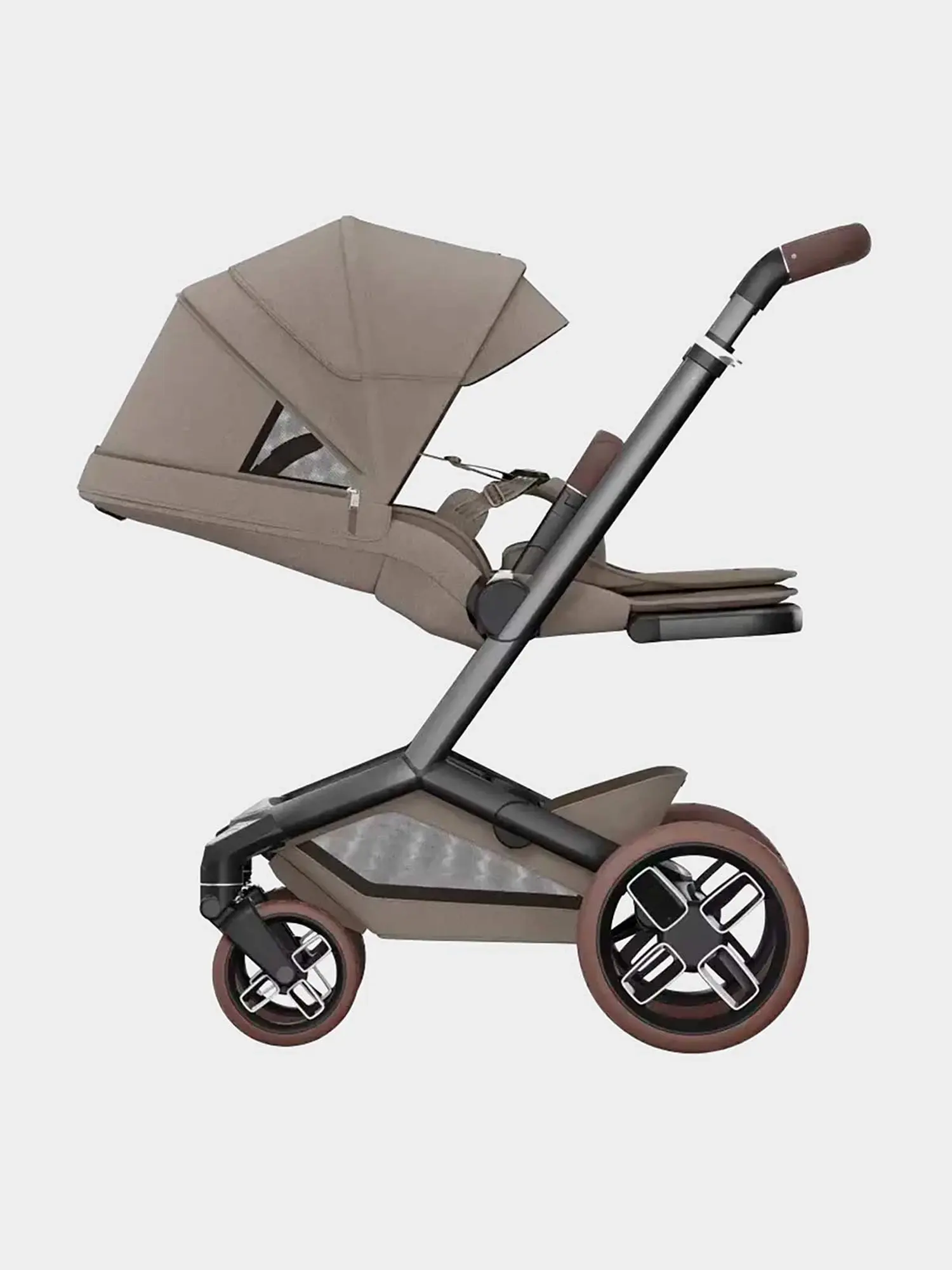 Коляска 2 в 1 Maxi-Cosi Fame Twillic Truffel - изображение 5