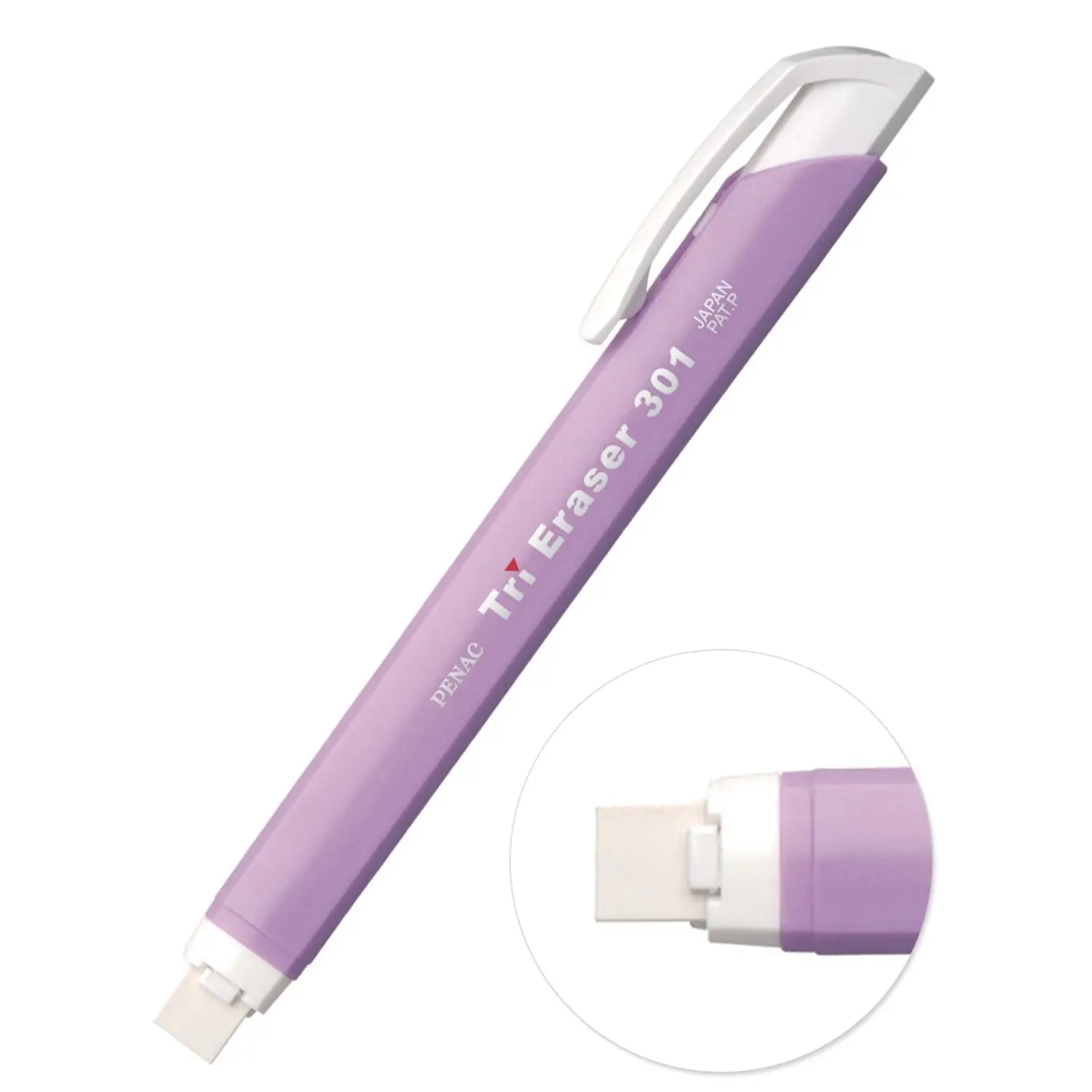 Ластик Tri eraser, фиолетовый - изображение 2