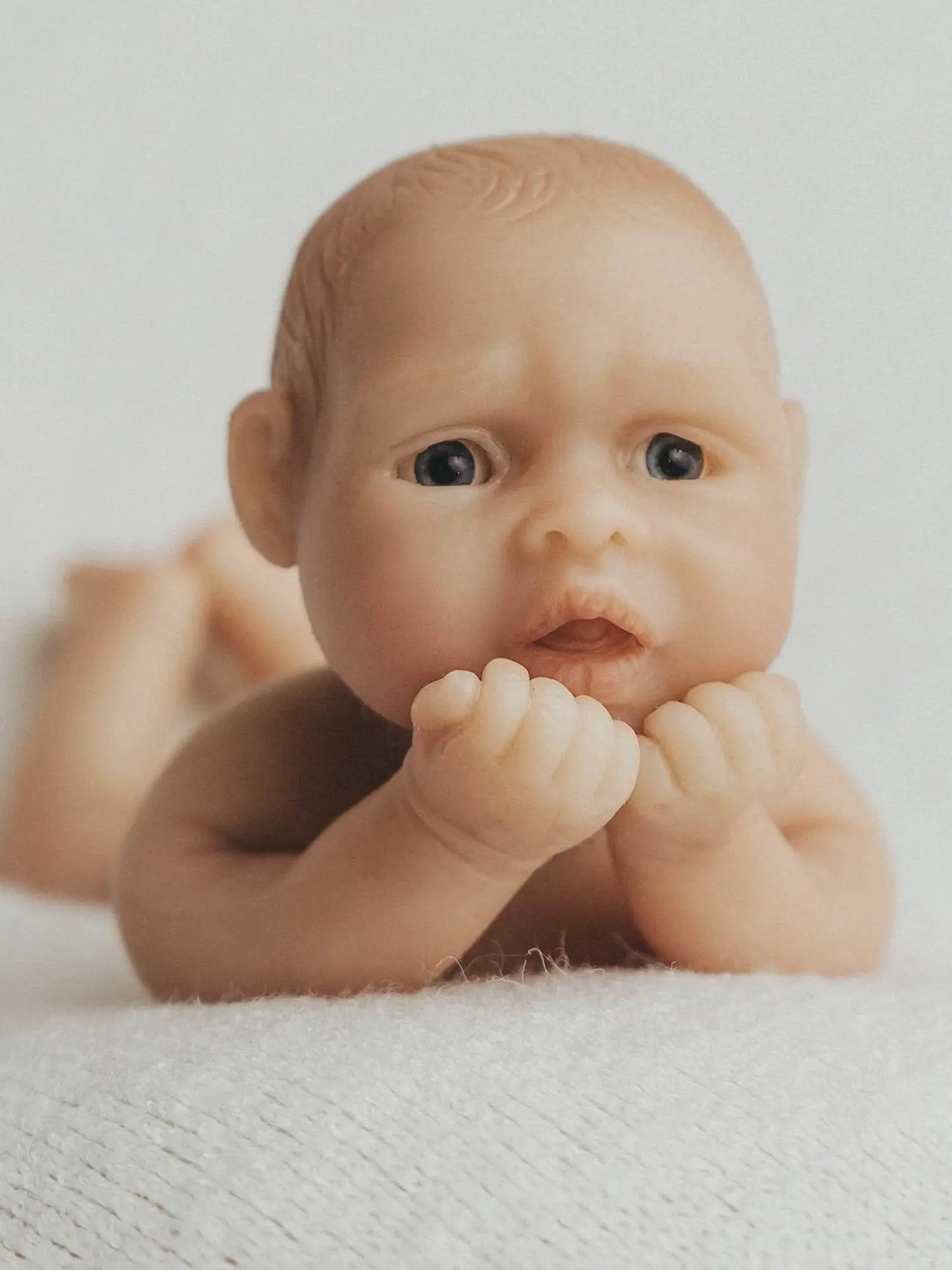Кукла из силикона №4, мальчик 19 см, коллекция "Magic baby" - изображение 5
