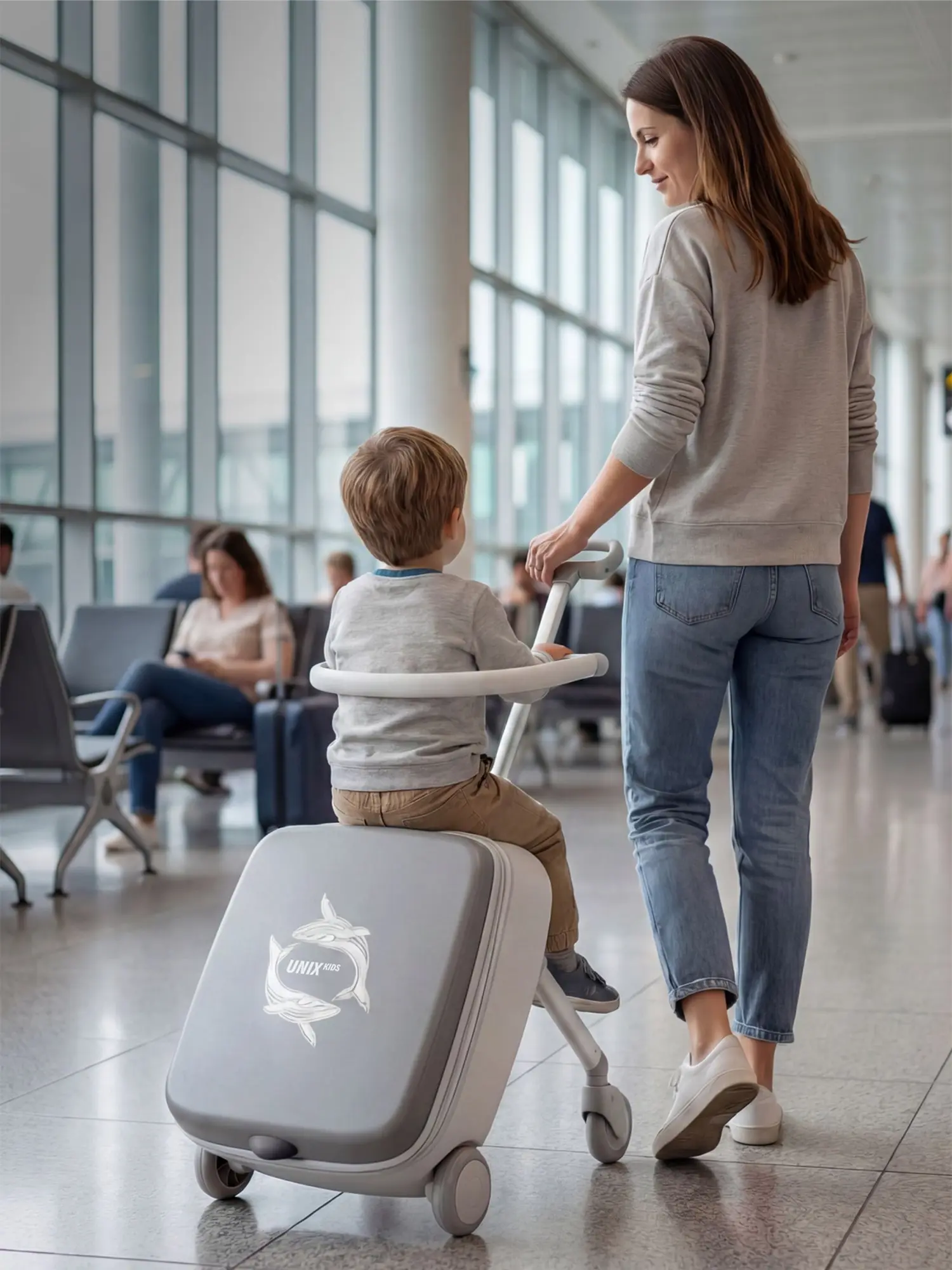 Чемодан Stroller Ocean Grey - изображение 9