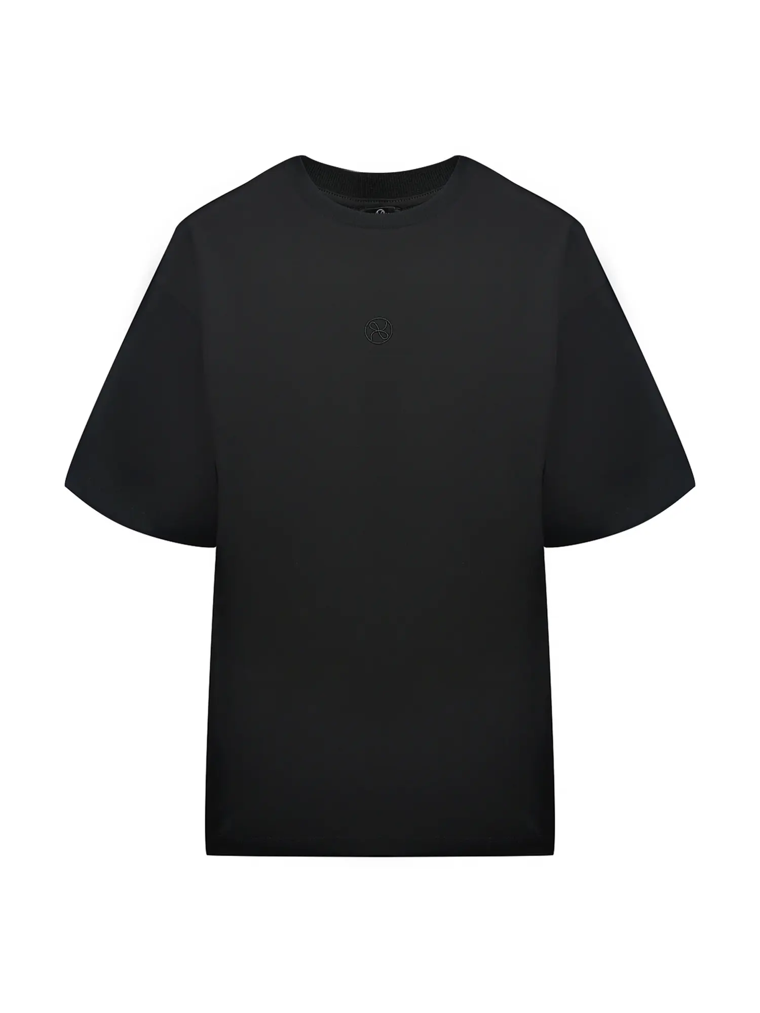 Футболка oversize, черная - изображение 1