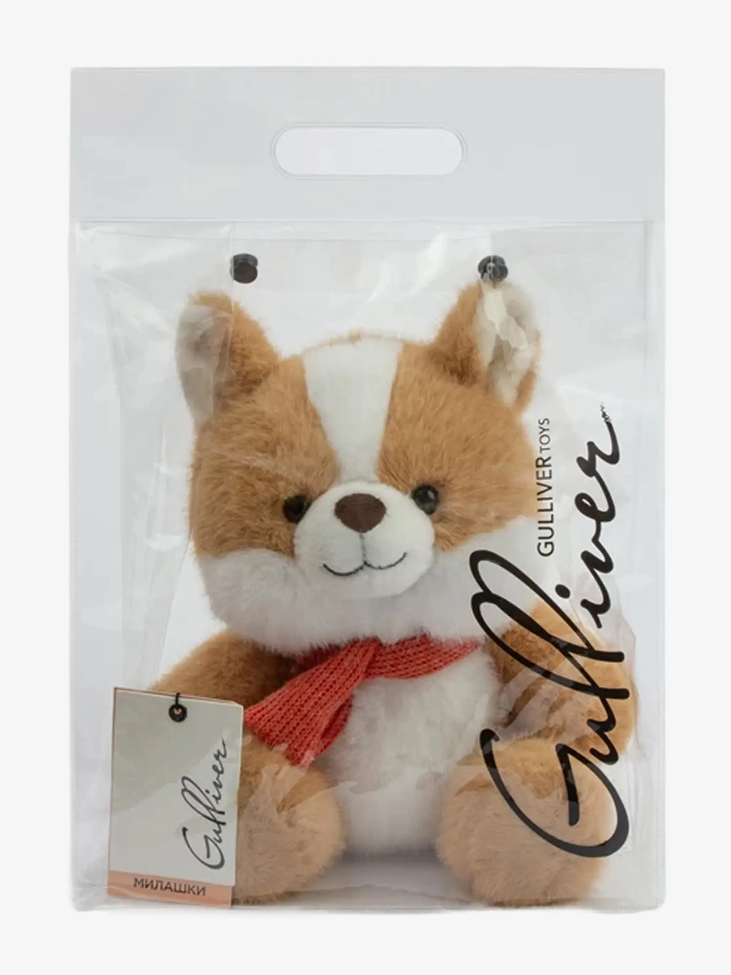Игрушка Корги в шарфике, 24 см - изображение 5
