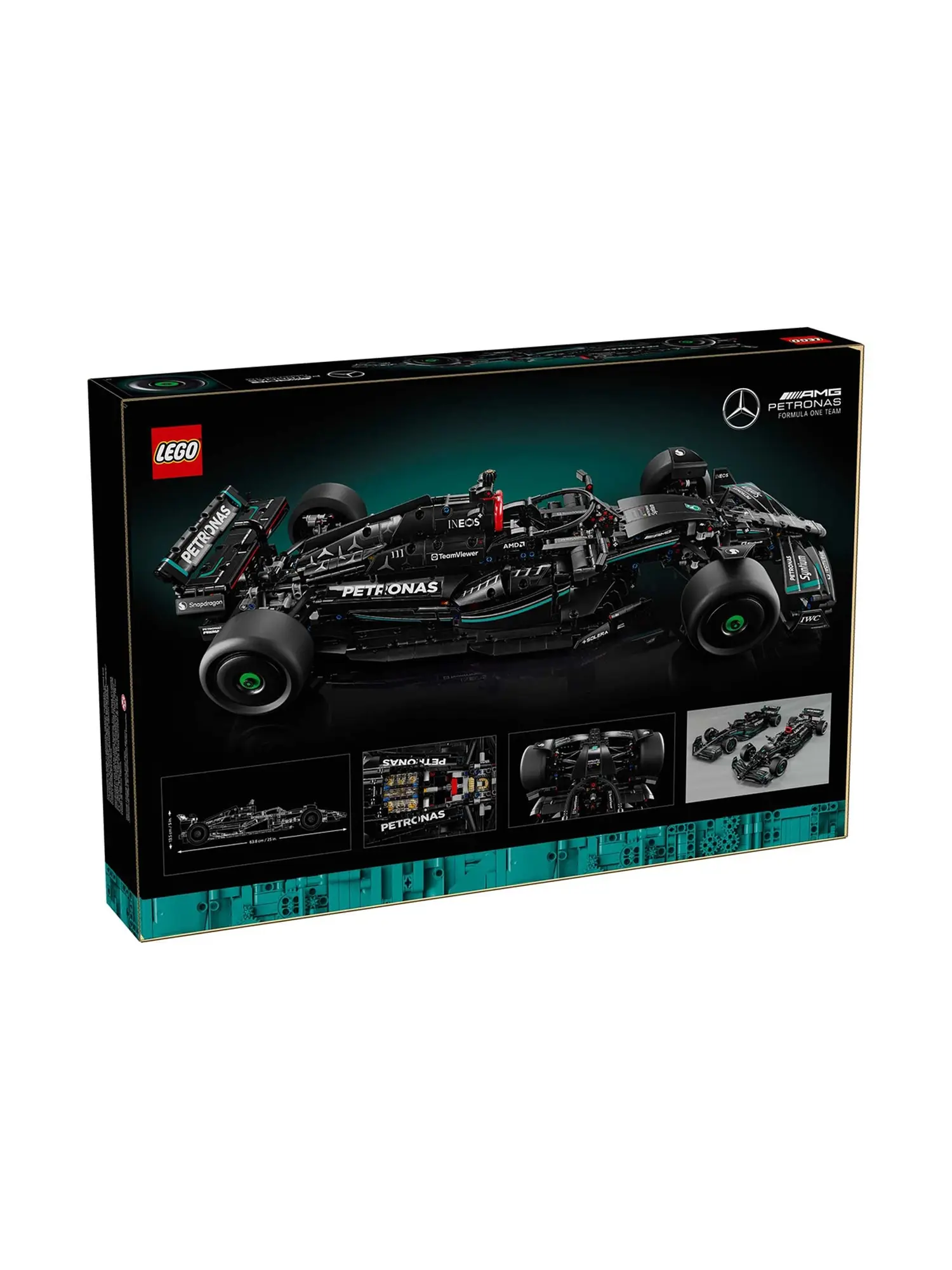 Конструктор LEGO TECHNIC "Гоночная машина Mercedes-AMG F1 W14 E Performance" - изображение 7