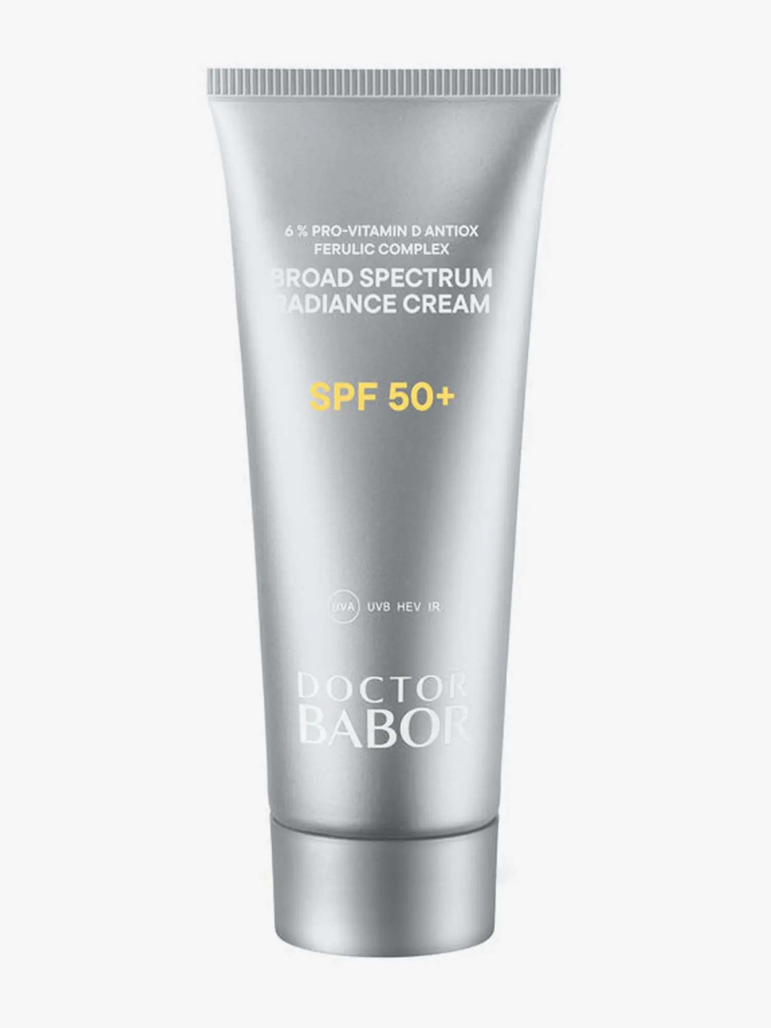 Солнцезащитный крем для сияния кожи SPF50+ с Эктоином и Провитамином D, 50 мл