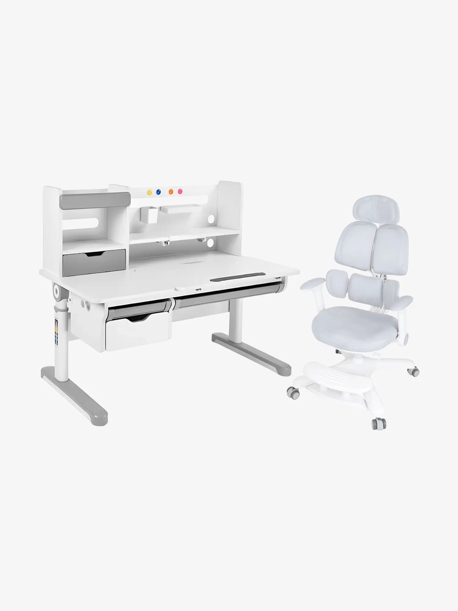Комплект парта Pensare Grey + кресло Estate II Grey