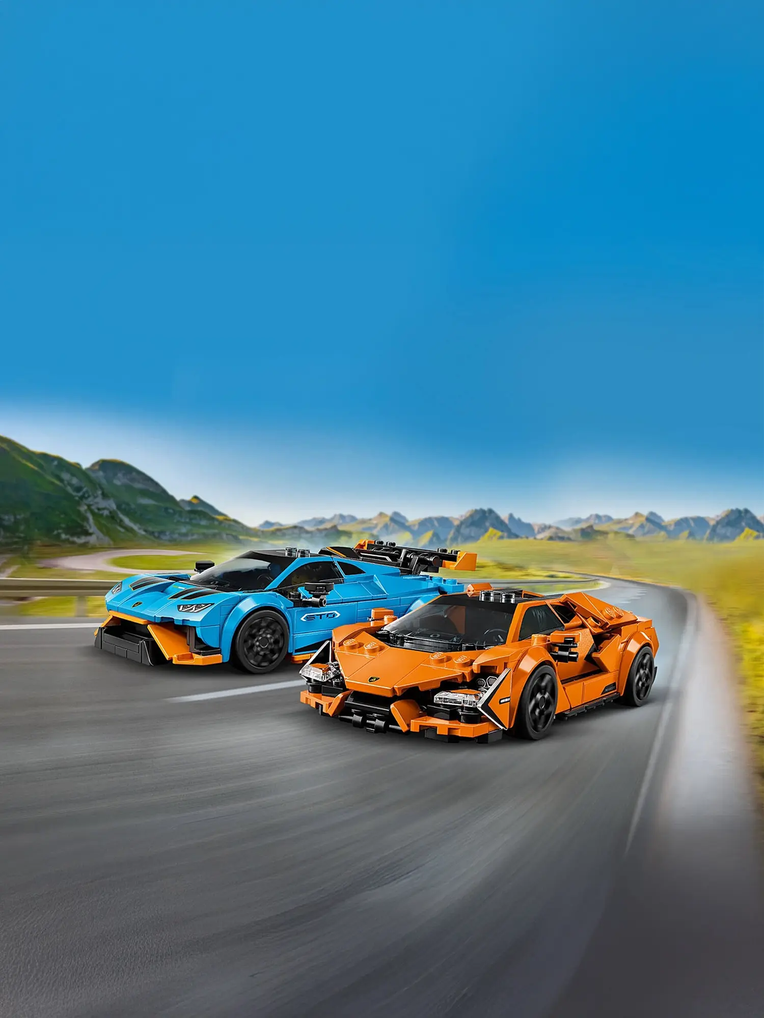 Конструктор Speed Champions "Lamborghini Revuelto & Huracаn STO" - изображение 11