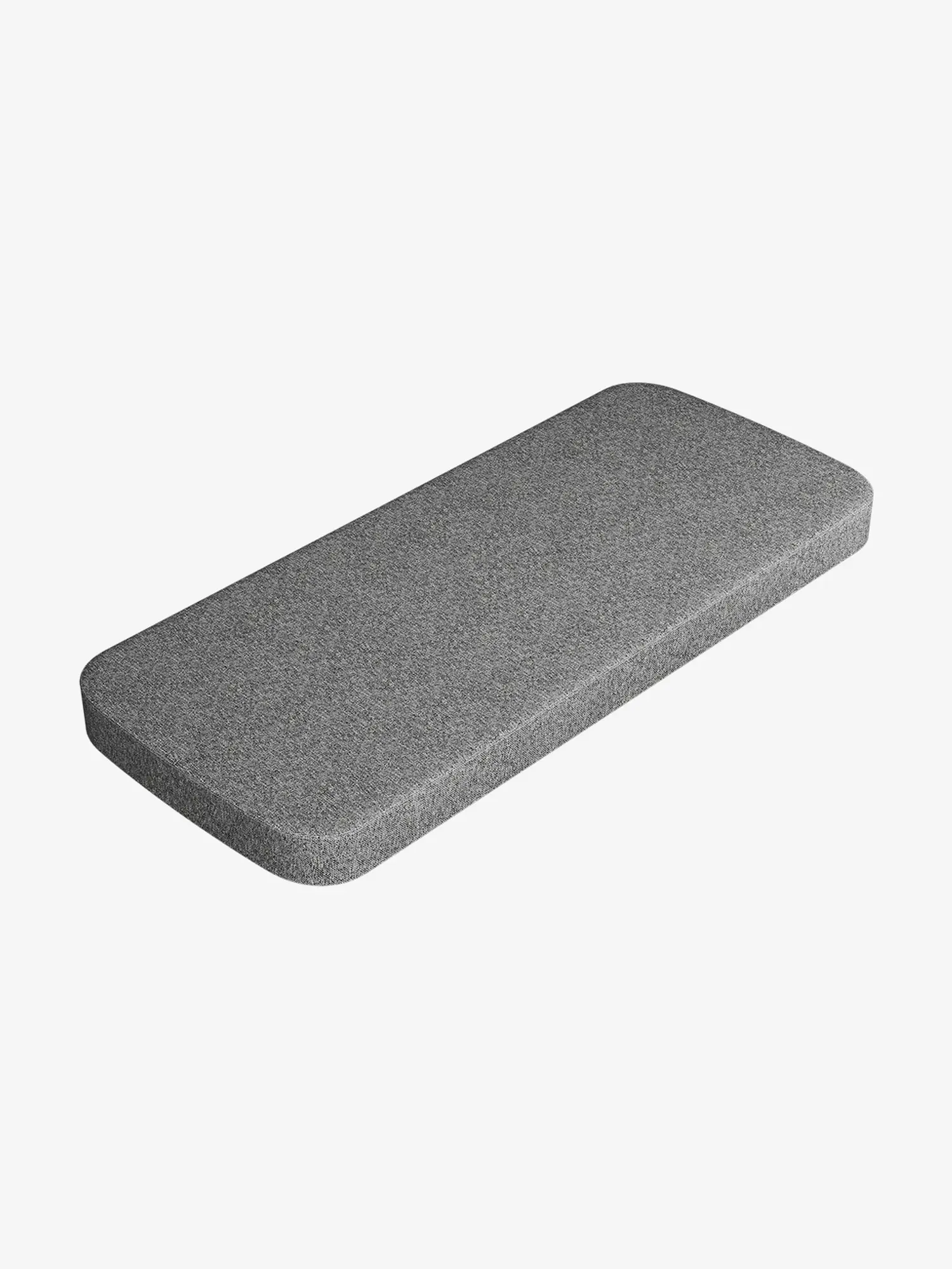 Чехол на матрас KIDI soft 90x200 см, серый, рогожка