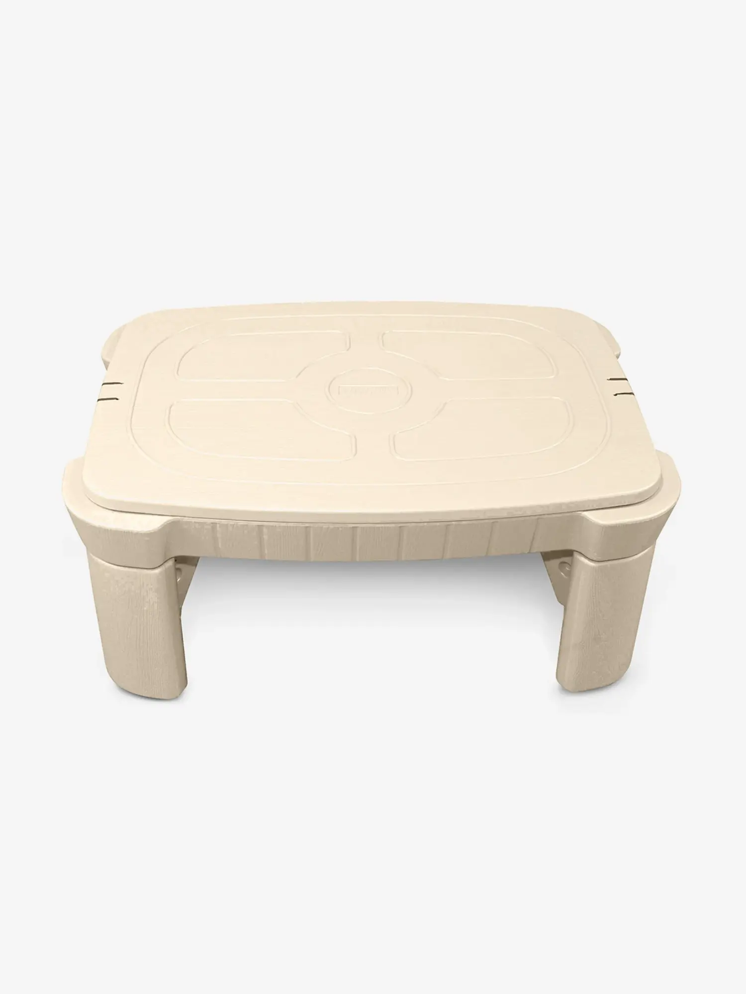 Песочница UNIX Kids стол с крышкой / Table 96 х 66 бежевый