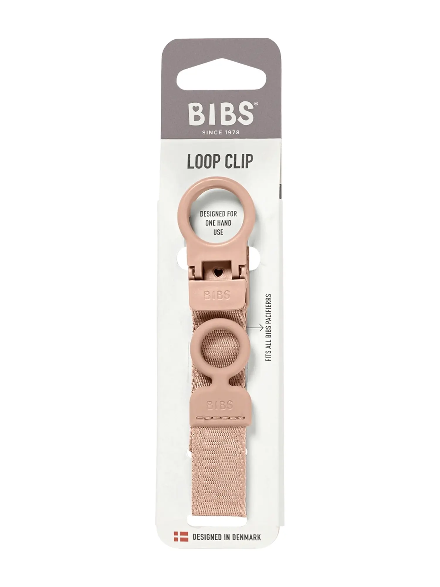 Держатель для пустышки Clip Loop Blush - изображение 2