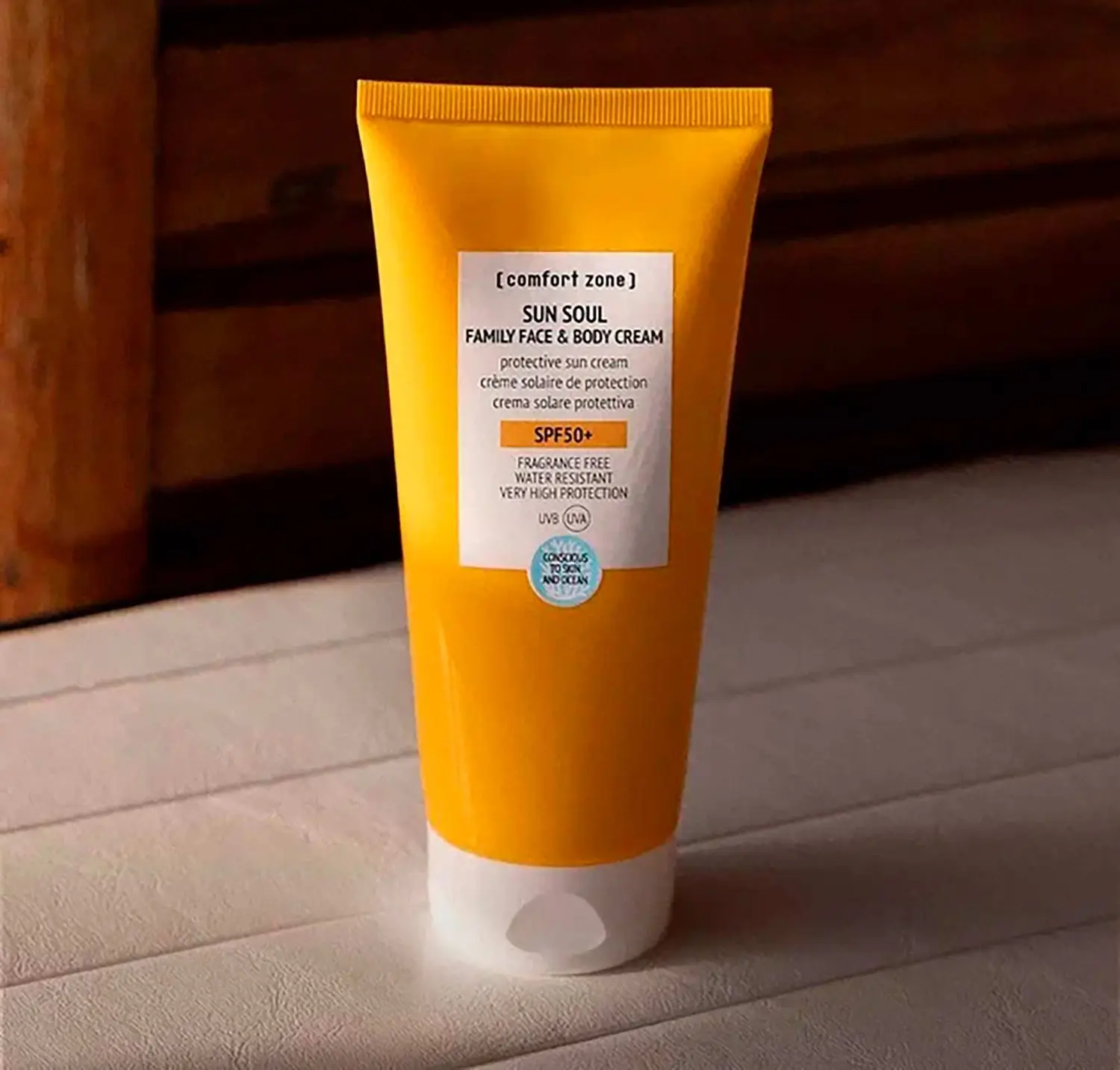 Солнцезащитный водостойкий крем SUN SOUL FAMILY FACE&BODY CREAM SPF50+ , 200 мл - изображение 2