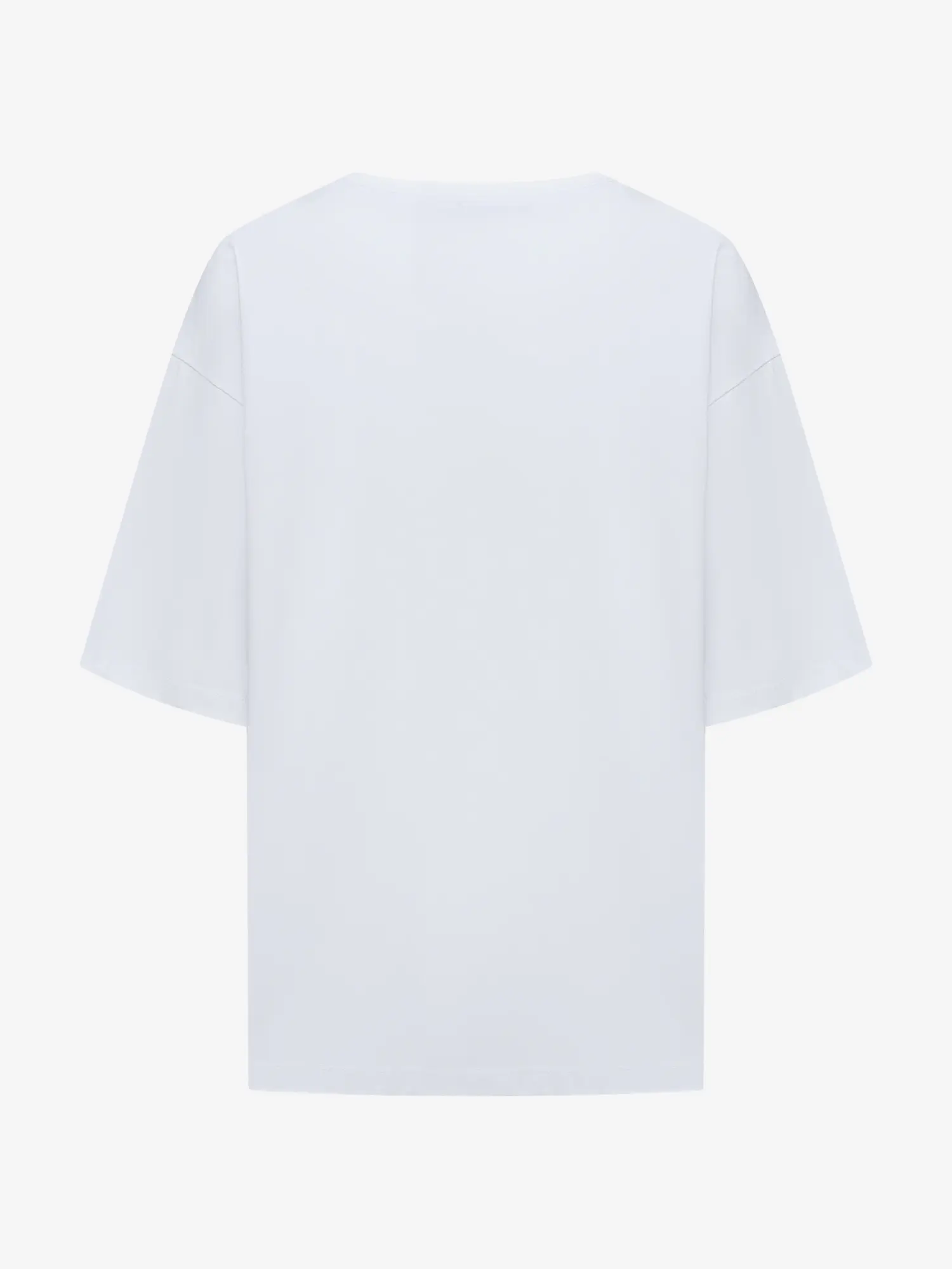 Футболка oversize, белая - изображение 6