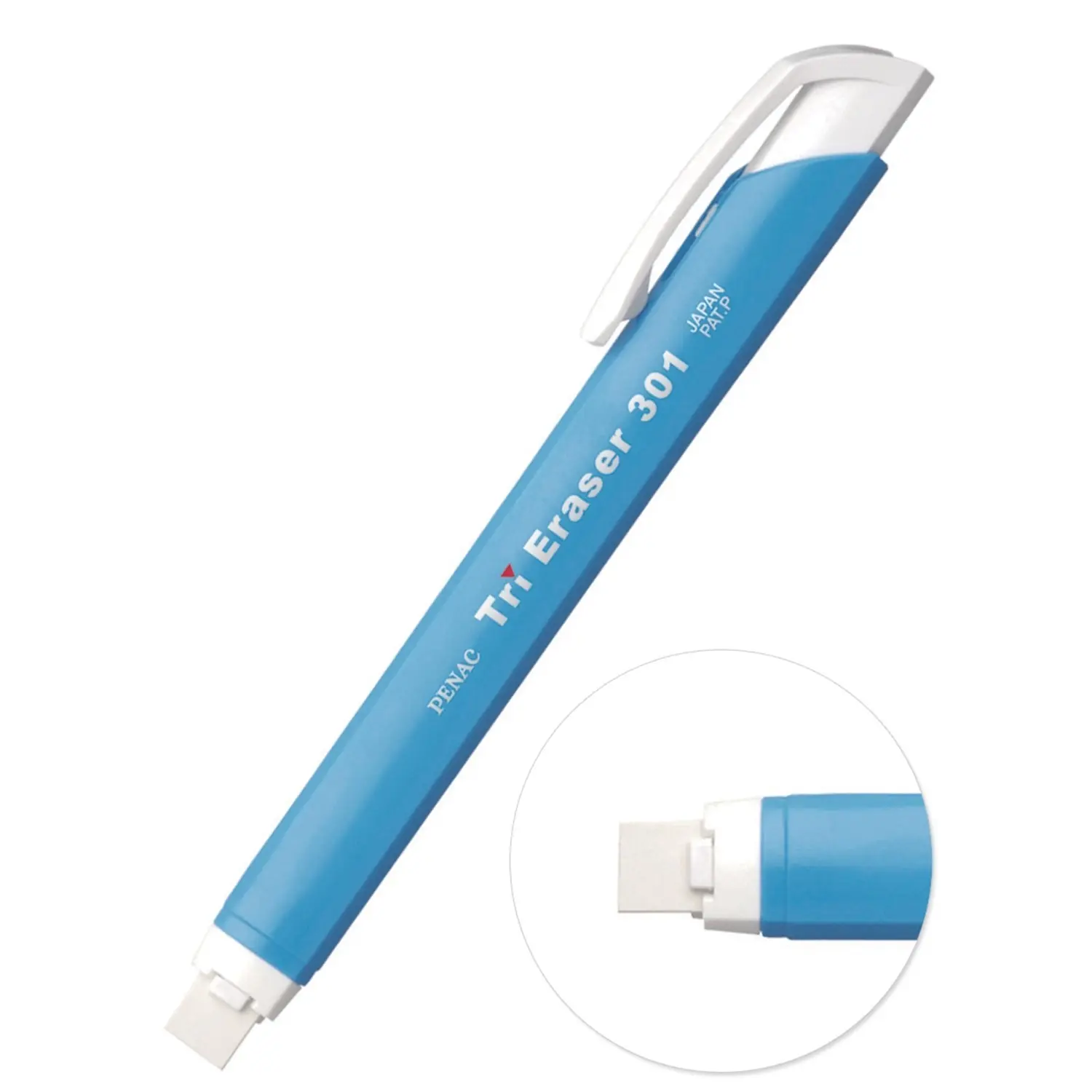Ластик Tri eraser, голубой - изображение 2