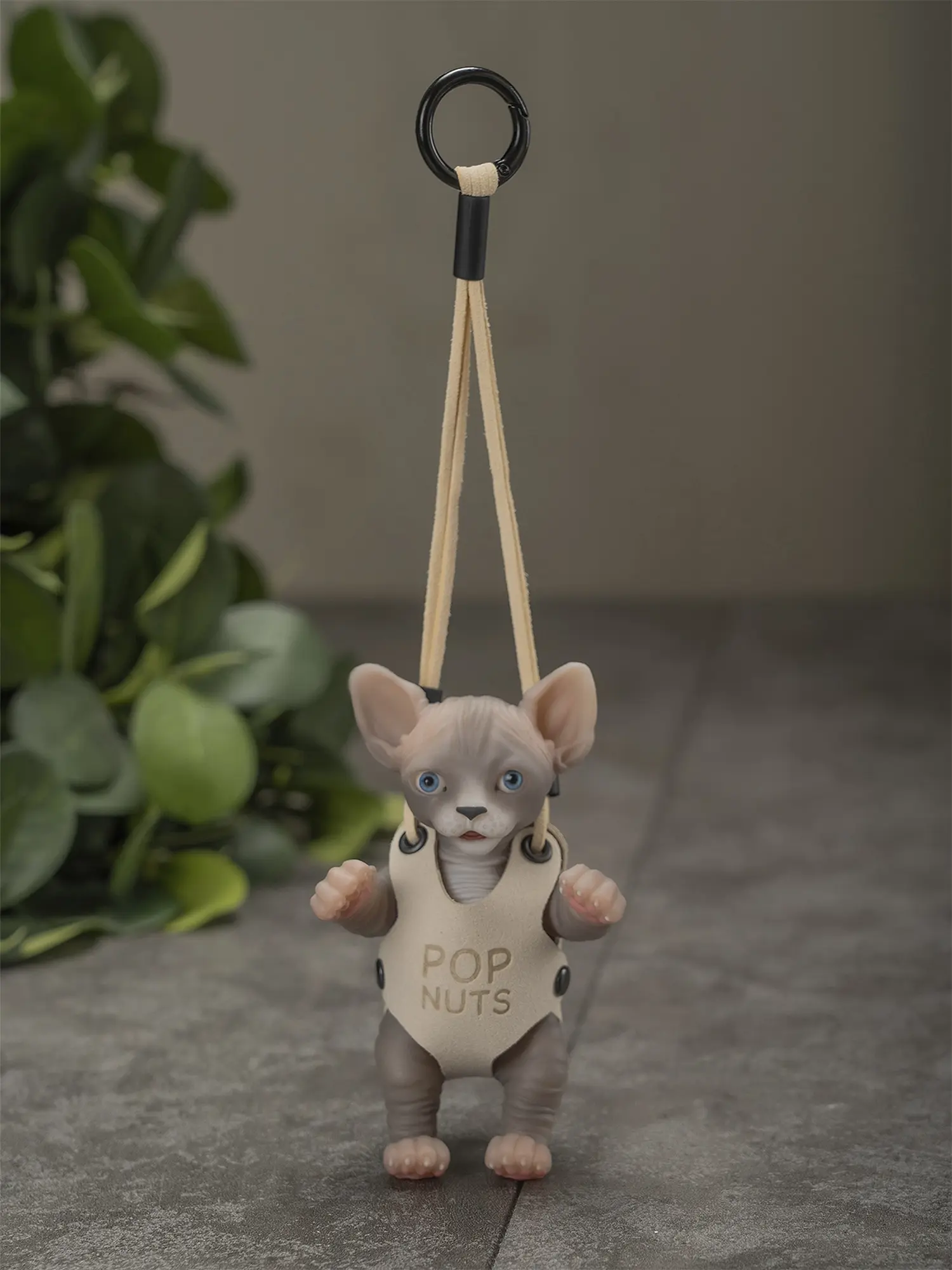 Игрушка Сфинкс, серый, 11 см. - изображение 3