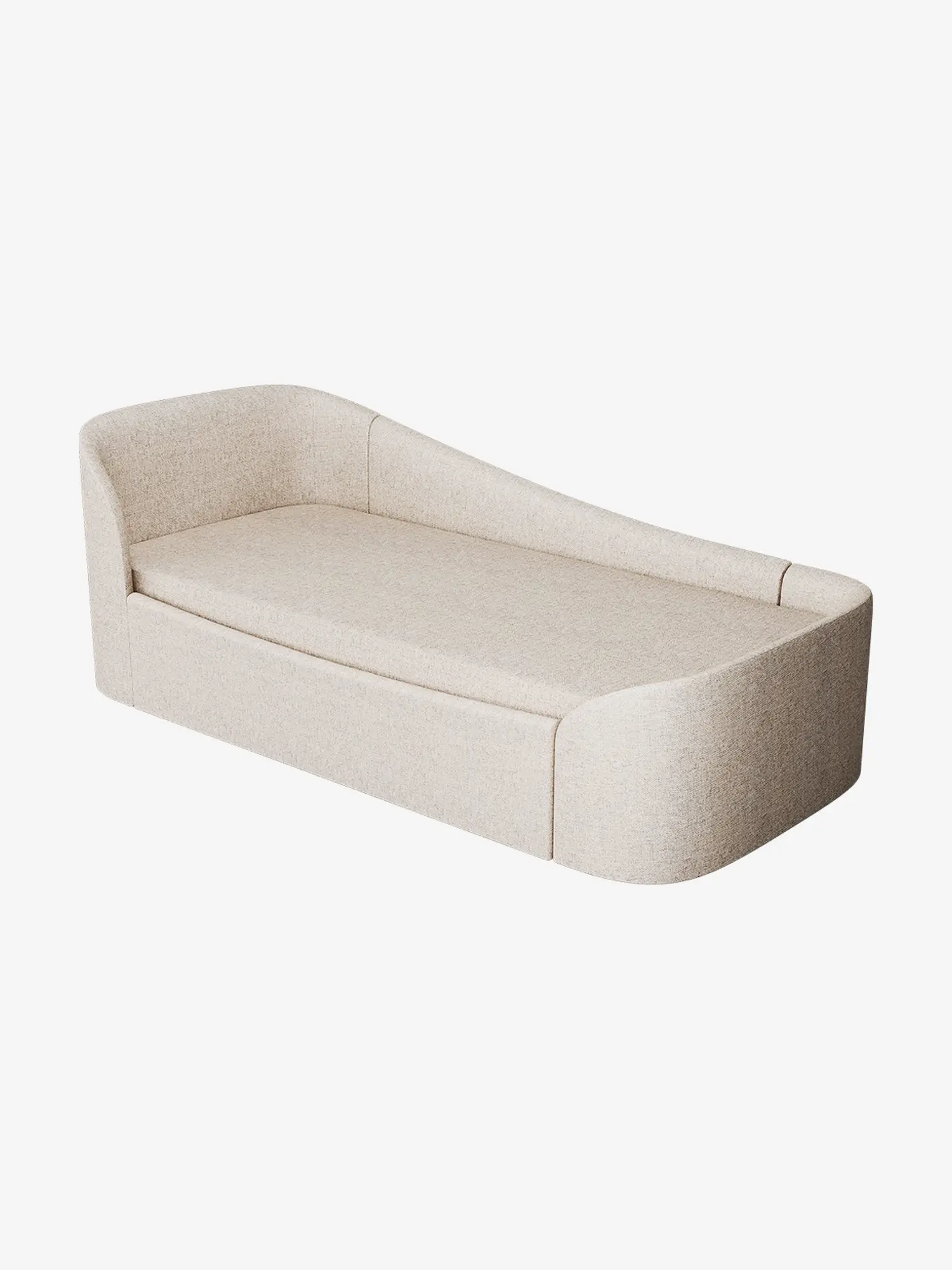 Чехол на матрас KIDI soft 90x200 см, бежевый, рогожка - изображение 2