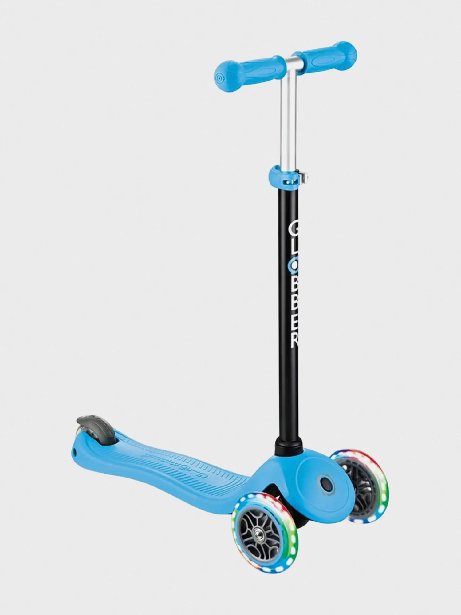 Самокат GO UP SPORTY PLUS LIGHTS, голубой - изображение 5