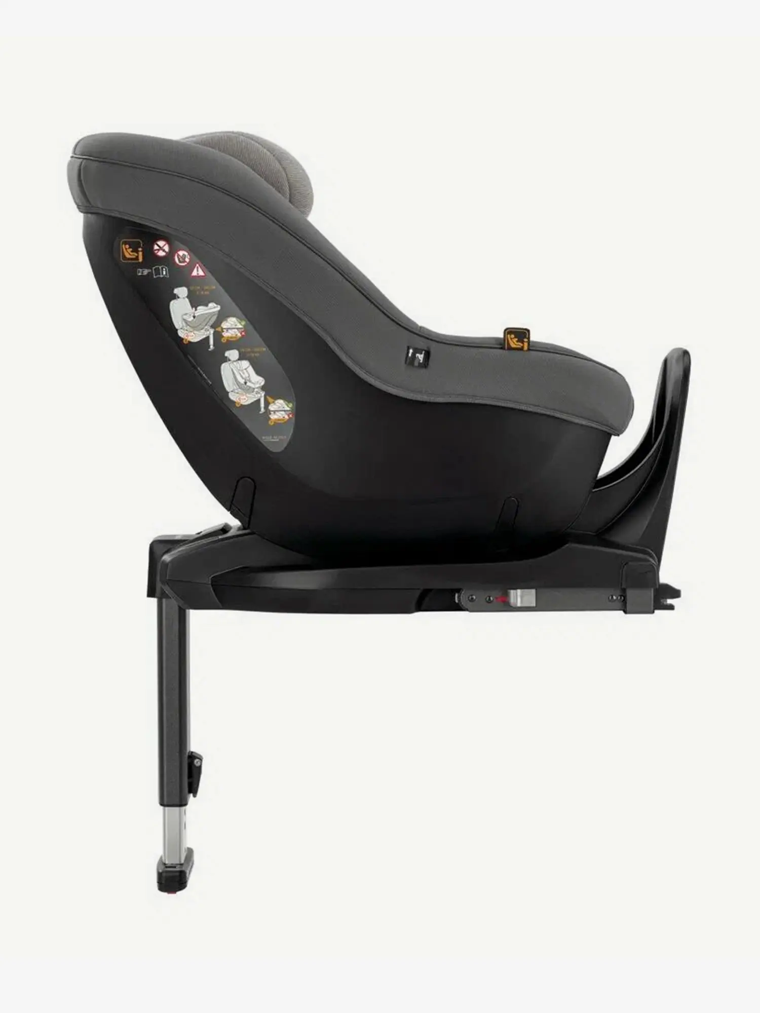 Автокресло DARWIN NEXT STAGE I-SIZE, VULCAN BLACK - изображение 3