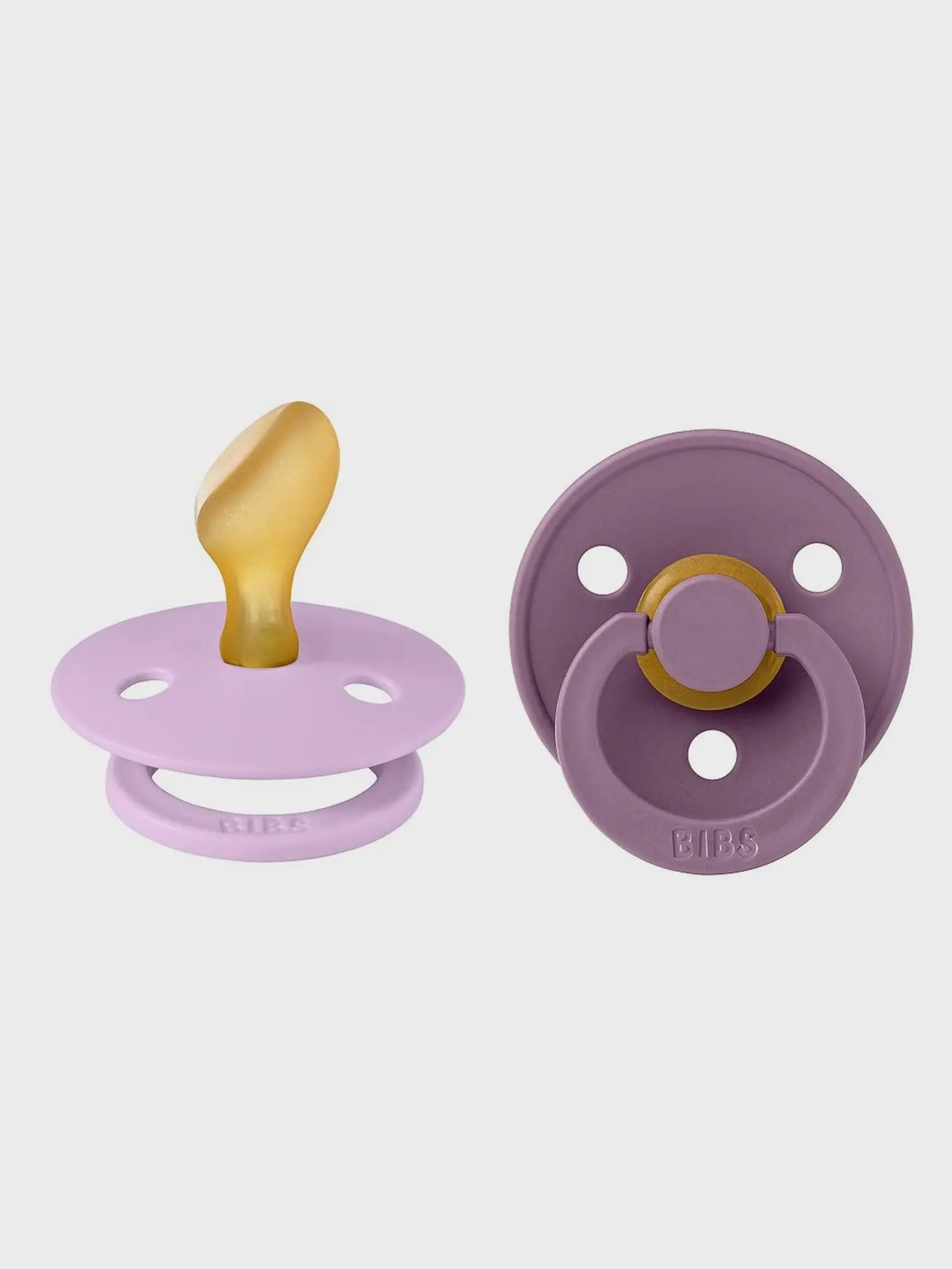 Набор пустышек латексных Colour Anatomical, 2 шт, Violet Sky/Mauve, 6+ мес