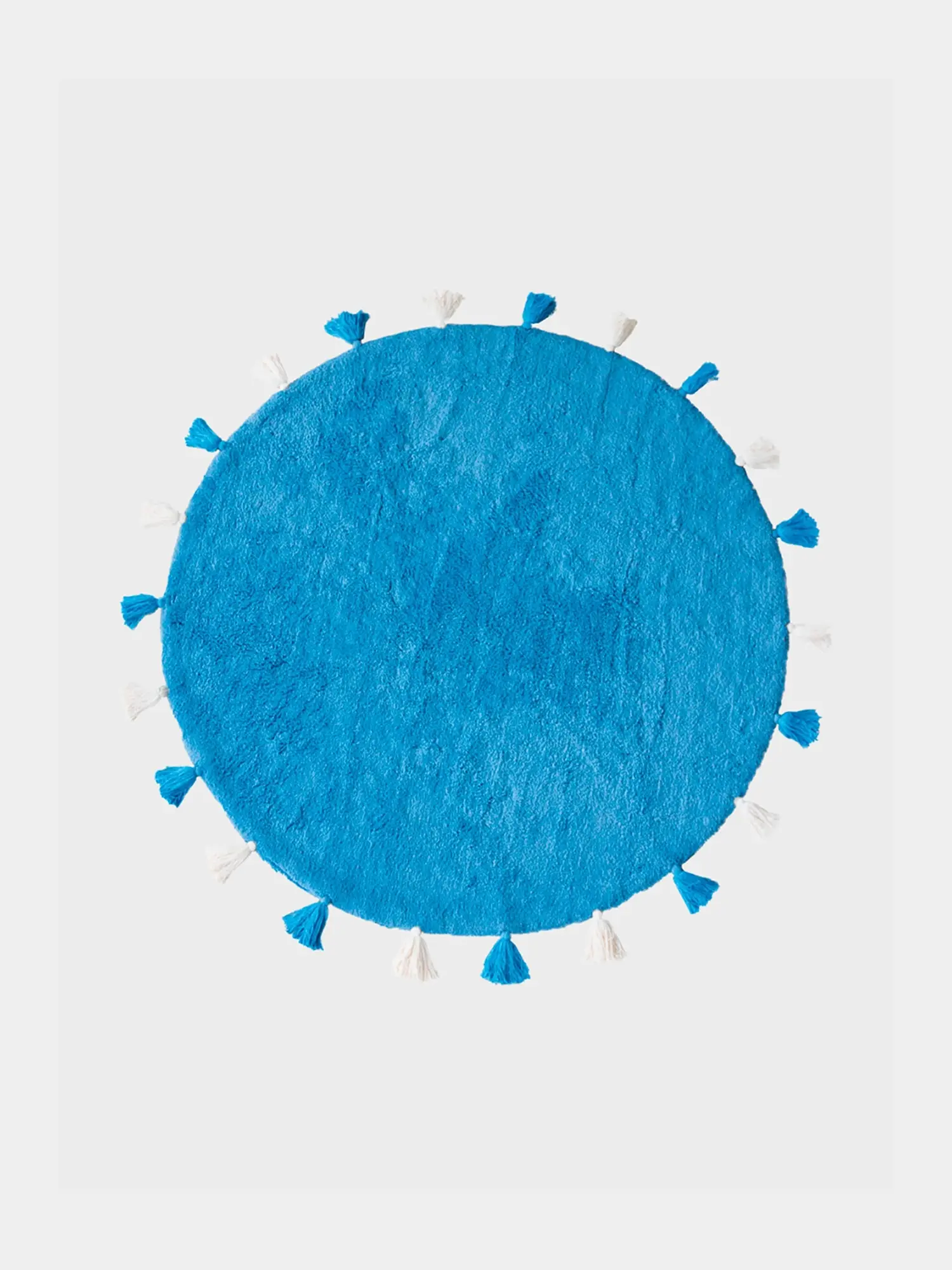 Хлопковый ковер Colorful Blue d140