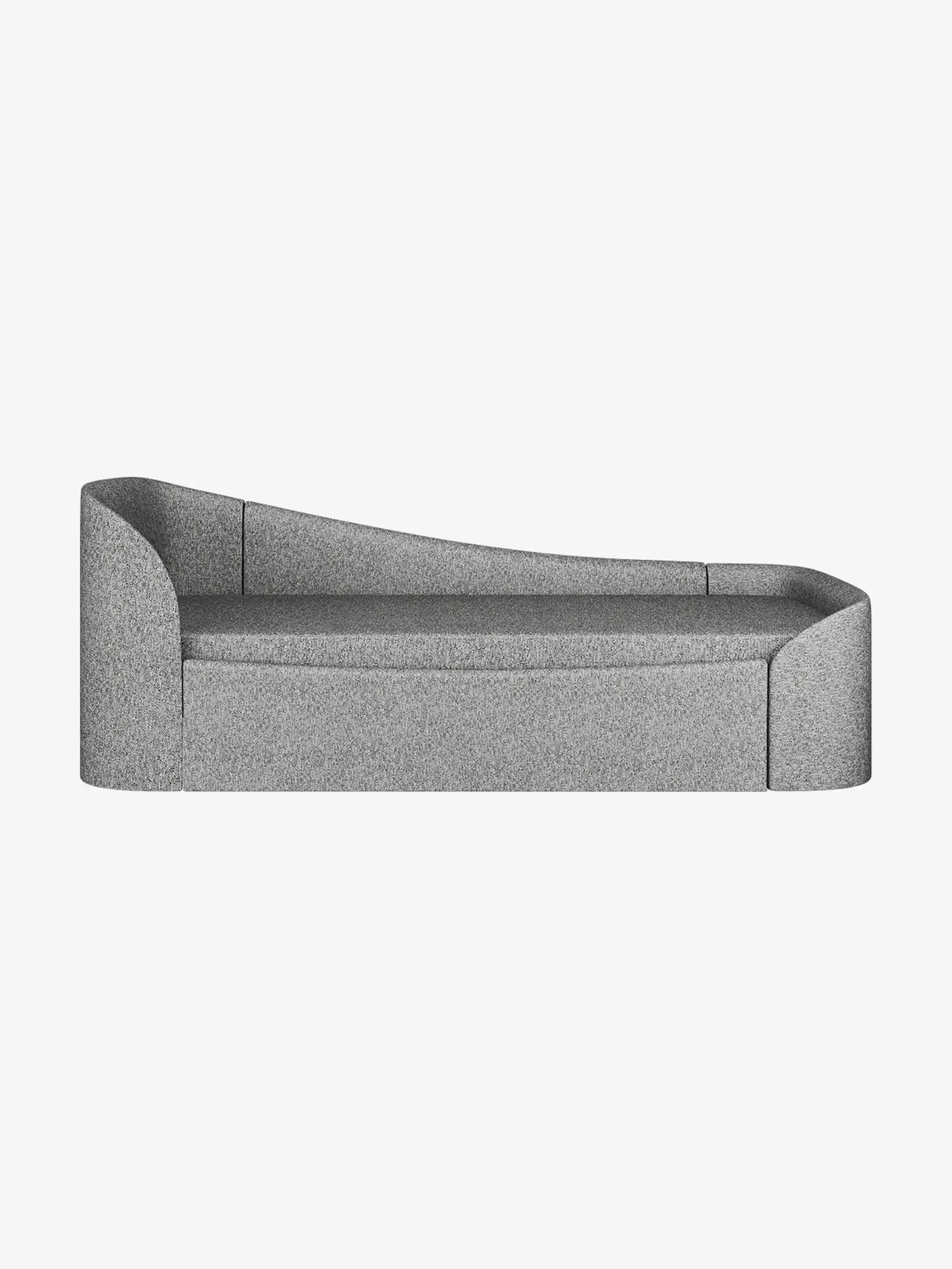 Чехол на матрас KIDI soft 90x200 см, серый, рогожка - изображение 3
