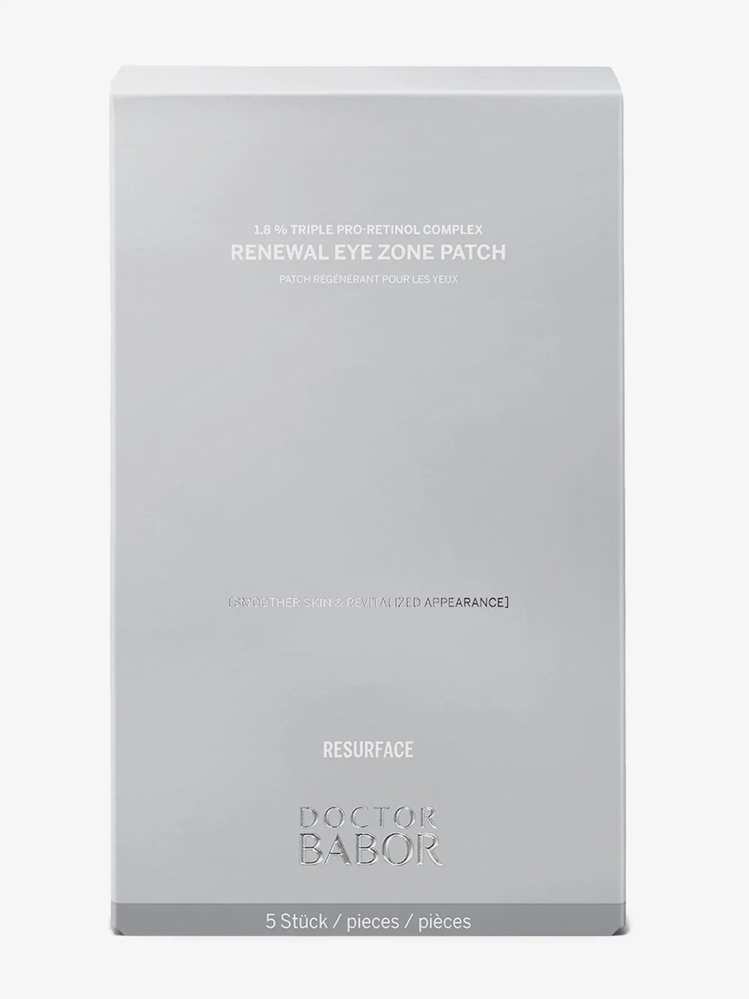 Обновляющие патчи для глаз с ретинолом Resurface Renewal Eye Zone Patch, 5 шт - изображение 2