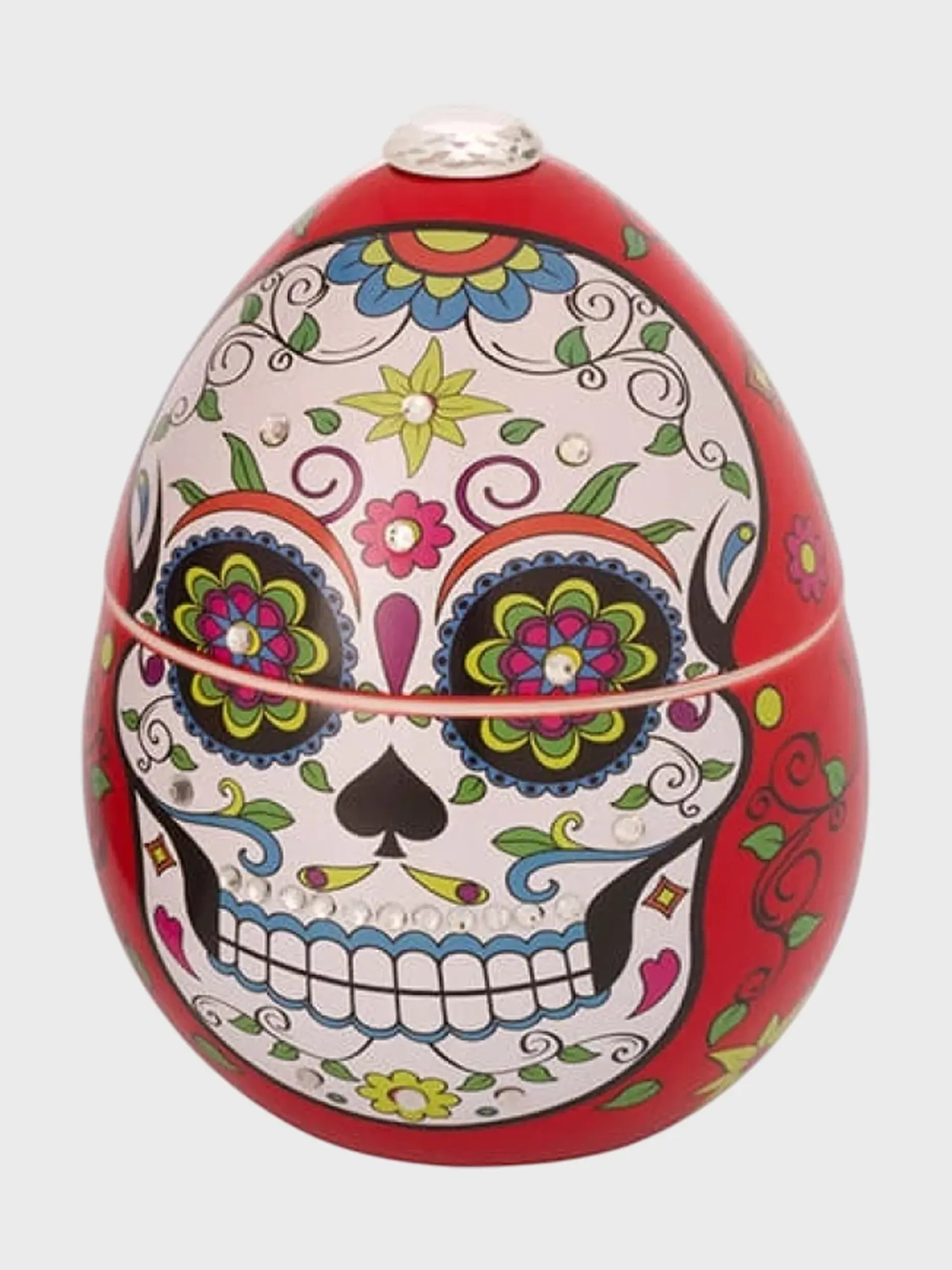 Свеча Skull ceramic Red skull 220г