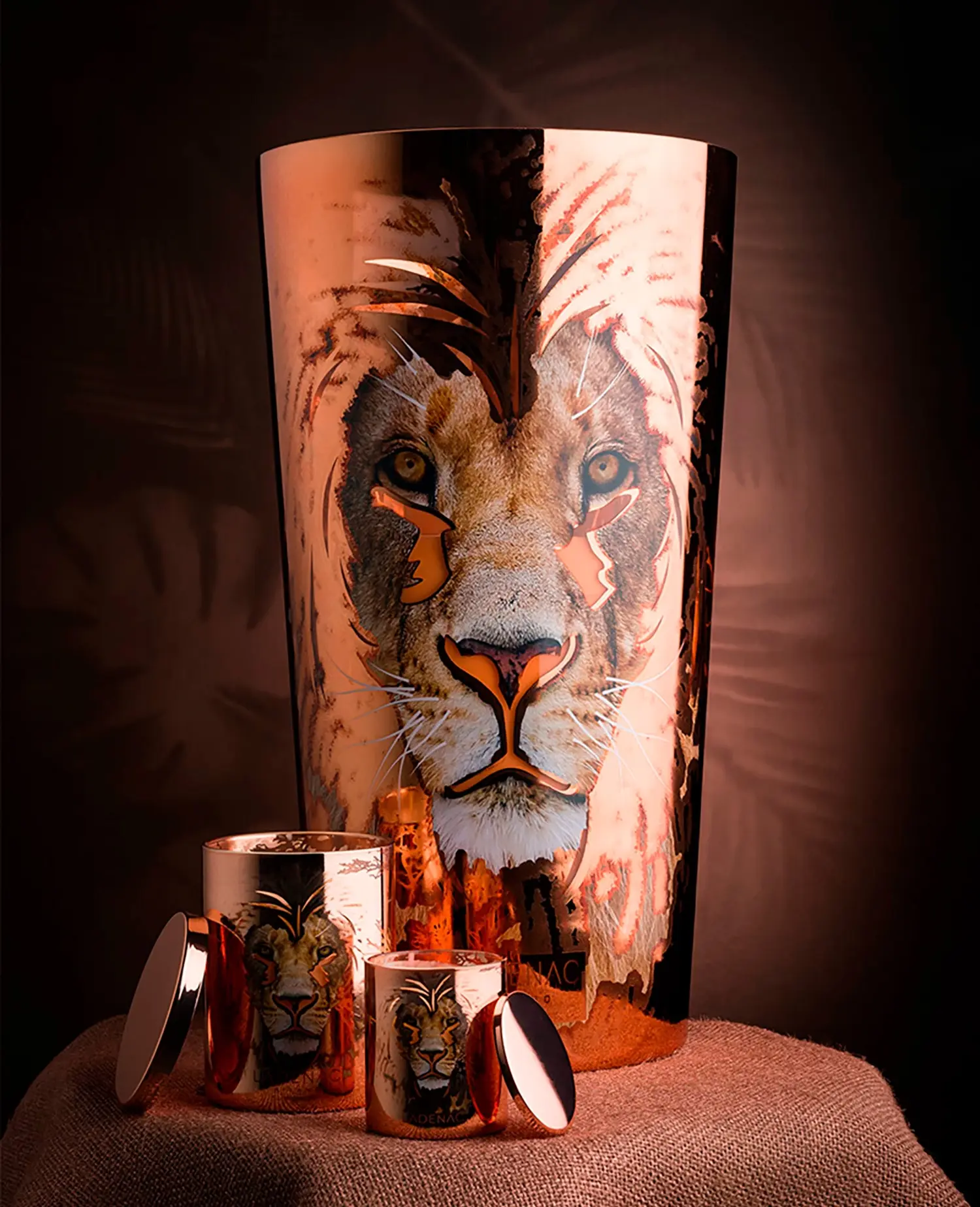 Ароматическая свеча Africa Lion Dominator, 350 г - изображение 3