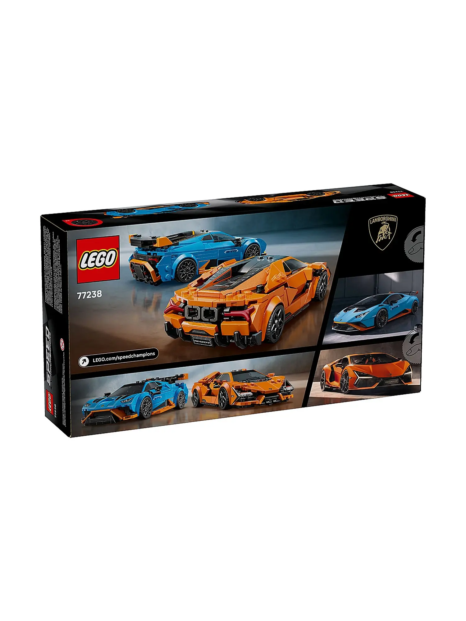 Конструктор Speed Champions "Lamborghini Revuelto & Huracаn STO" - изображение 6