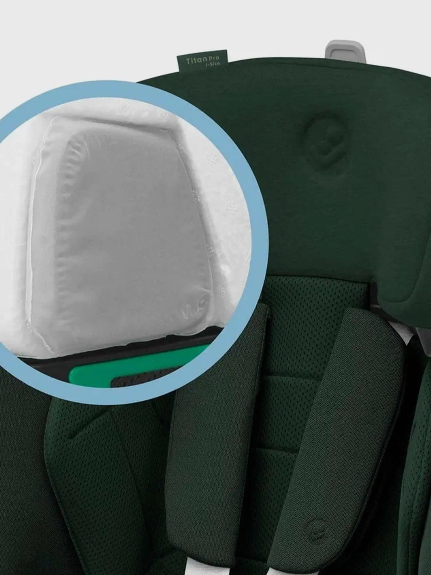 Автокресло Titan Pro i-Size Authentic Green - изображение 16