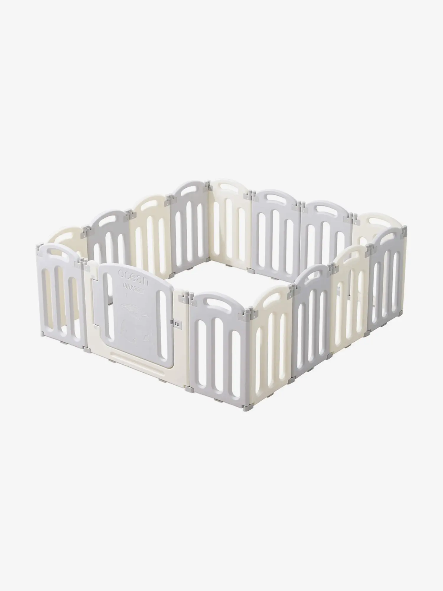 Манеж UNIX Kids Ocean (151 x 151 cm) Grey - изображение 1