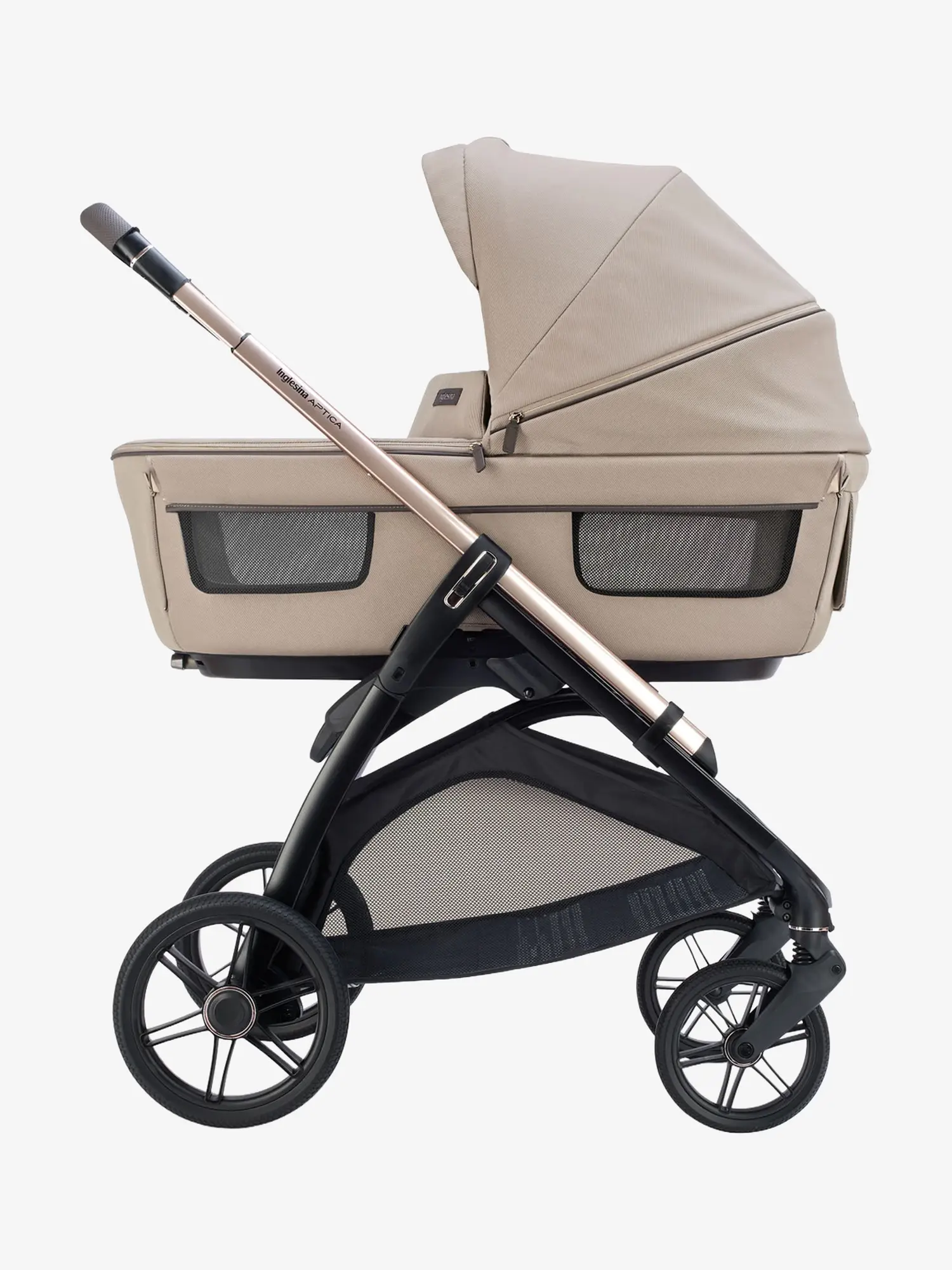 Коляска 3в1 Aptica Darwin Recline Evo Vicuna Beige - изображение 3