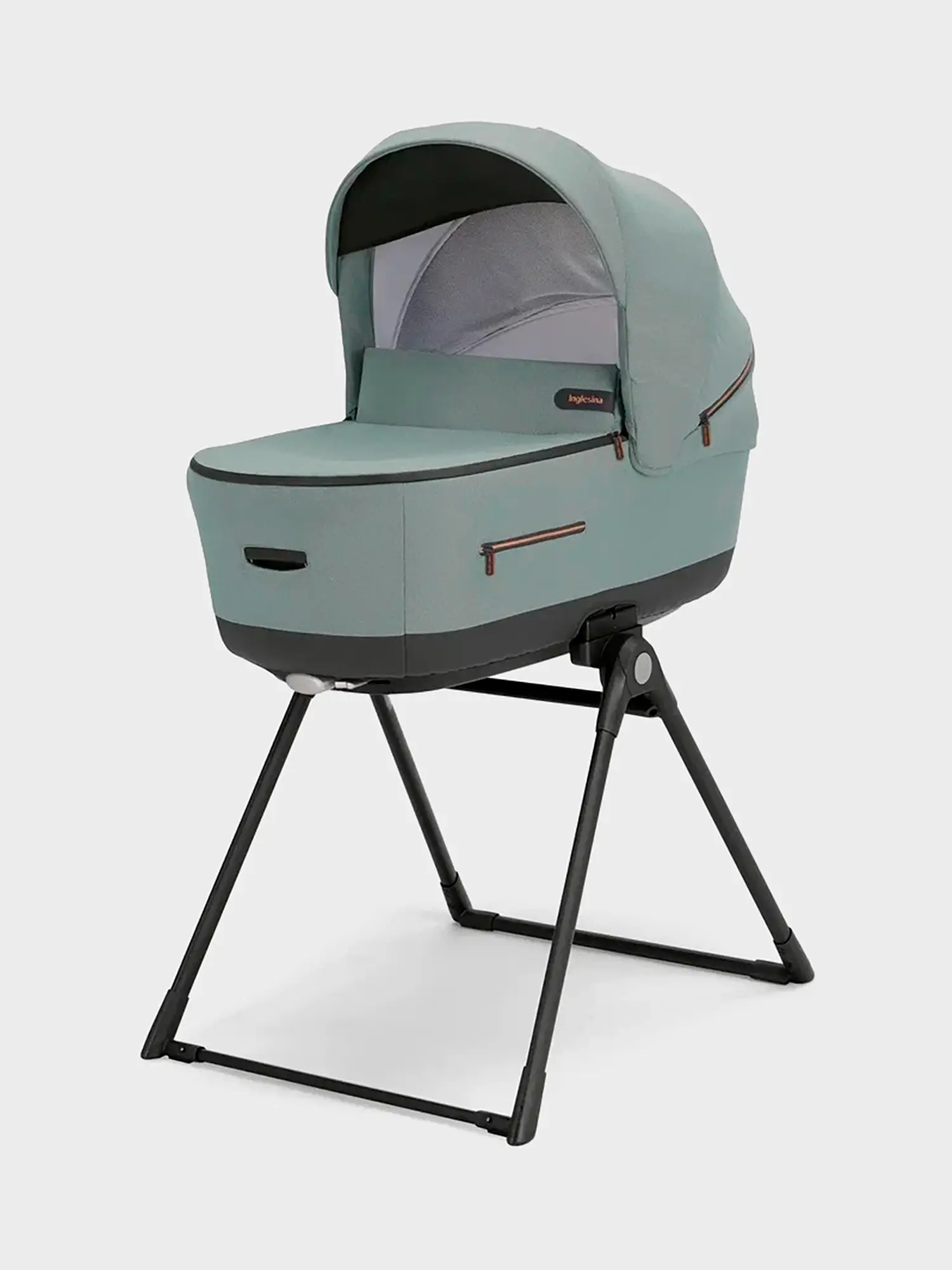 Коляска 3 в 1 i-Size Inglesina Aptica XT New с подставкой под люльку Standup, Igloo Grey - изображение 12