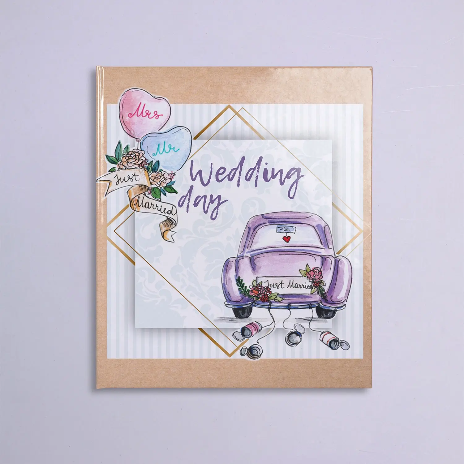 Набор для скрапбукинга INSTAX ALB WEDDING WISHES CAR - изображение 2