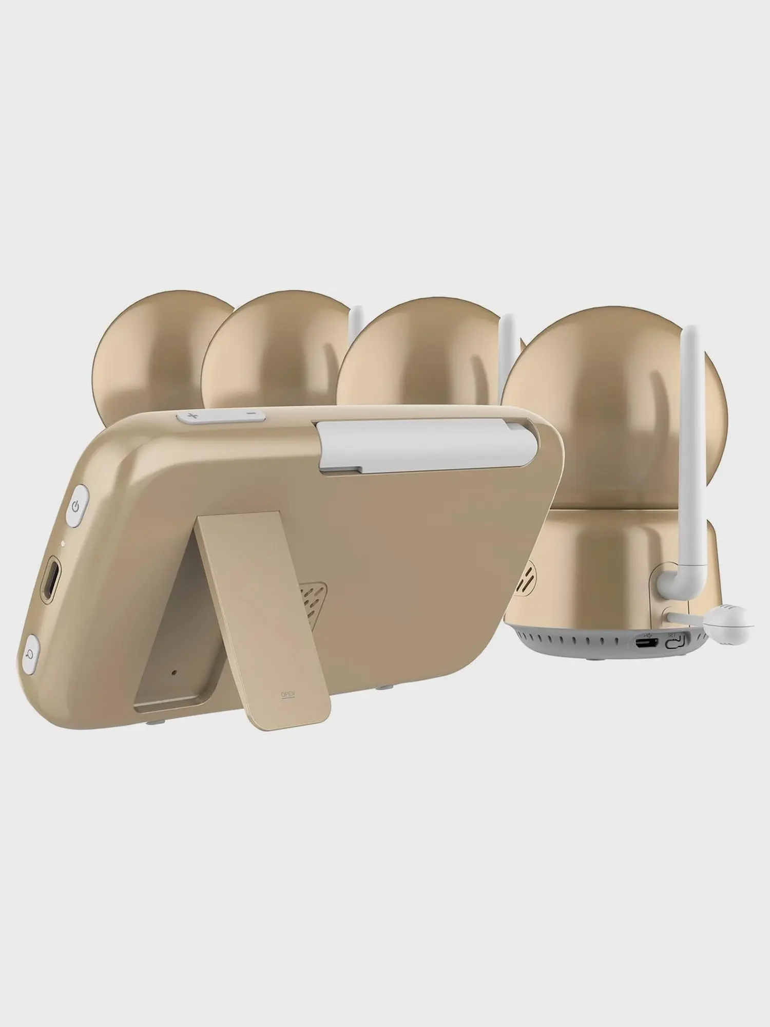 Видеоняня Ramili Baby RV1600X4 (4 камеры в комплекте) - изображение 2