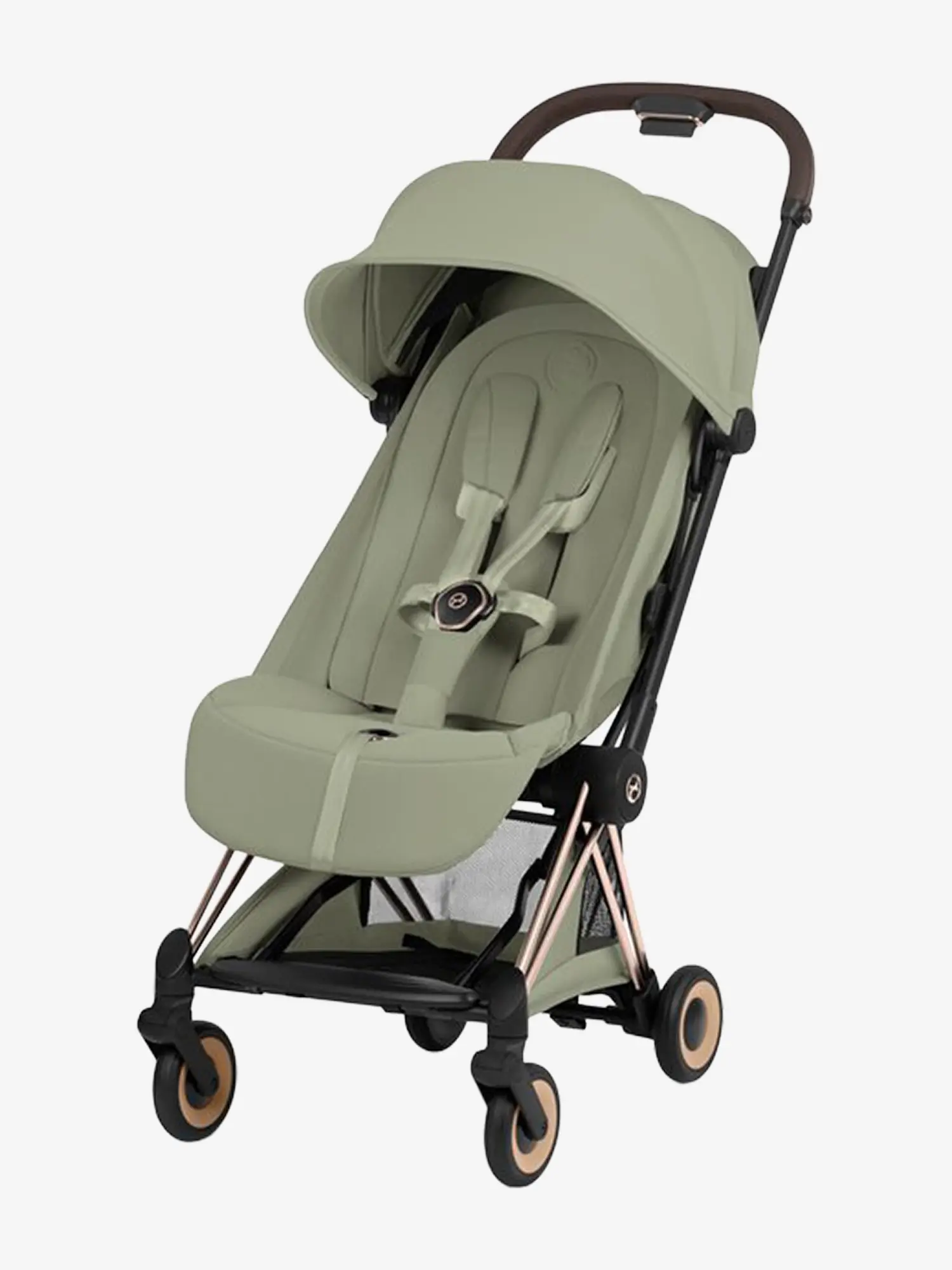 Коляска Coya Style RG Sage Green с дождевиком - изображение 1
