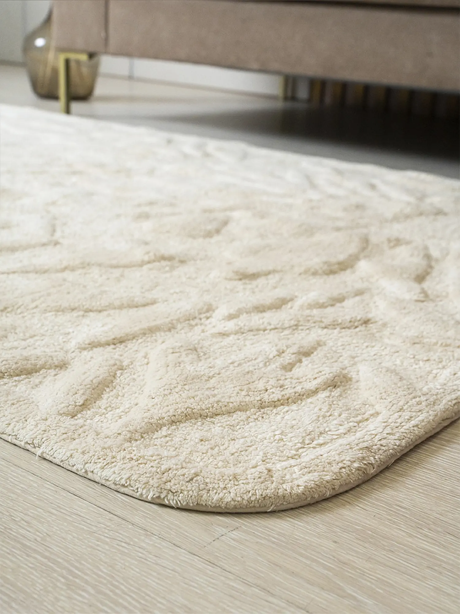 Ковер хлопковый Sankofa natural 60x90 см - изображение 3