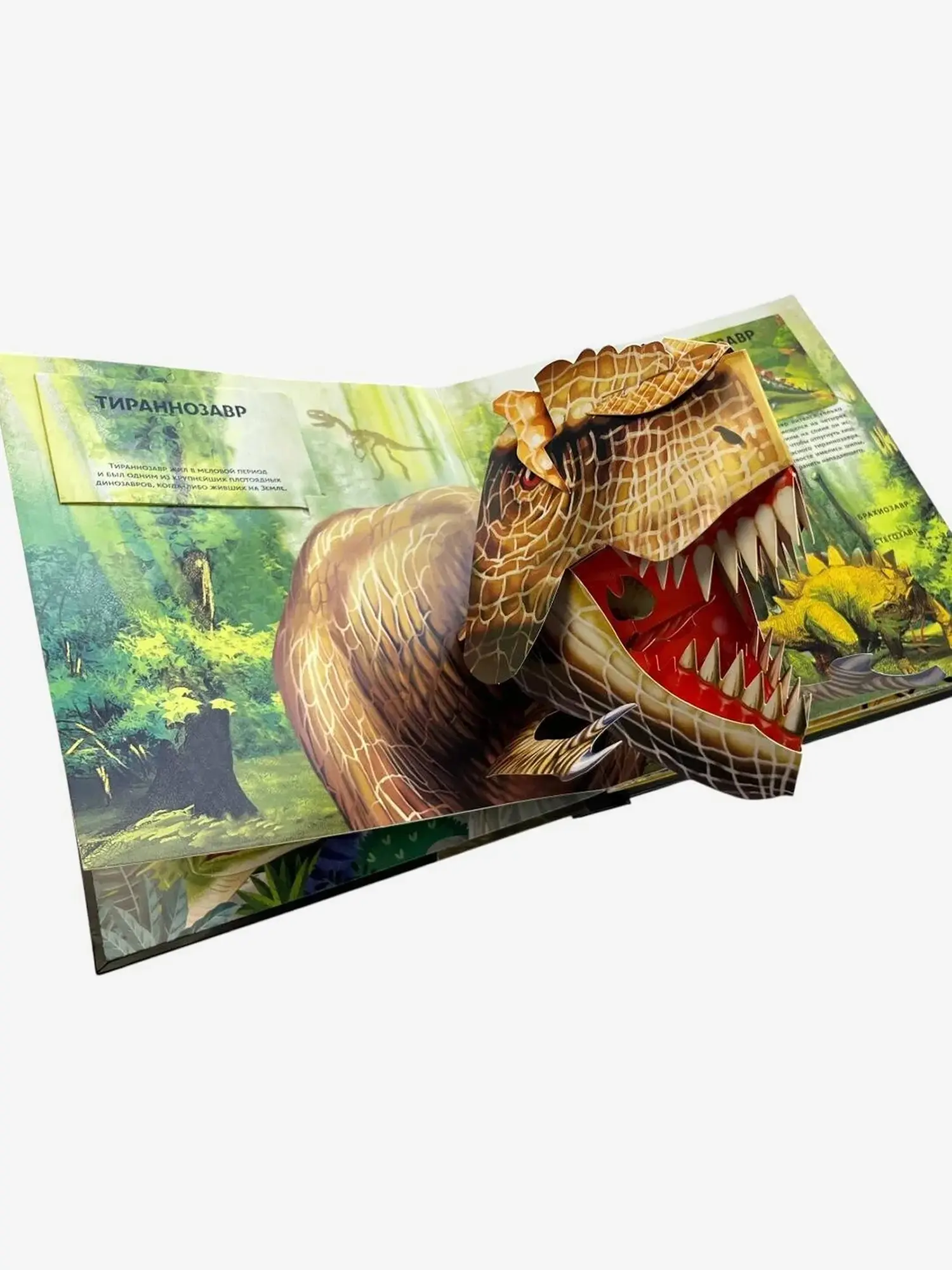 Удивительные динозавры для самых маленьких. 3D-панорамка - изображение 4
