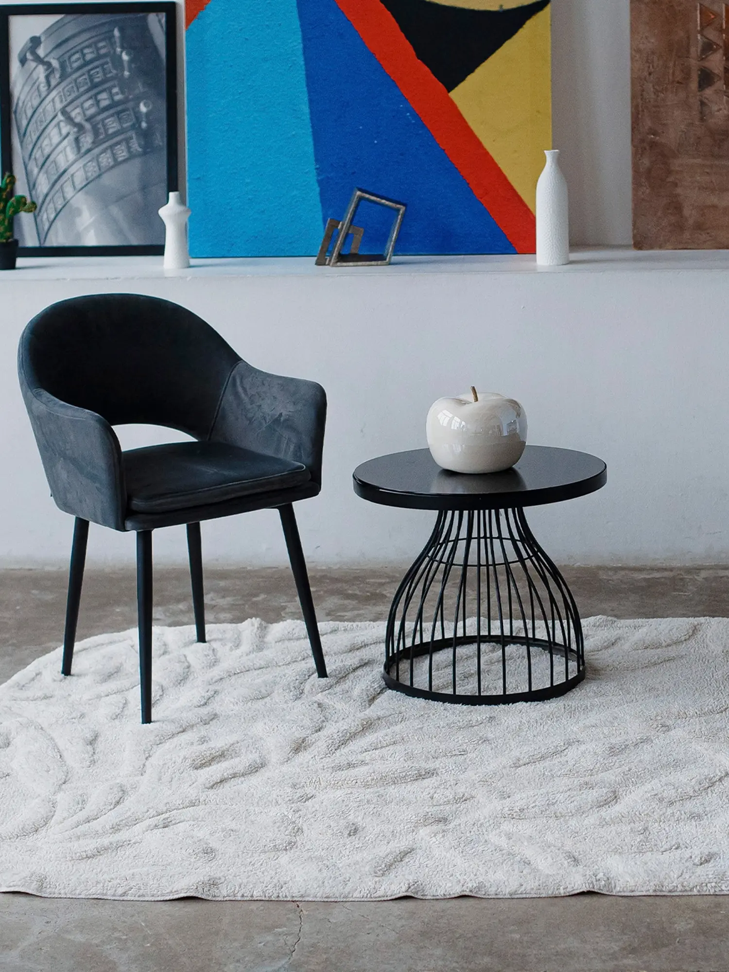 Хлопковый ковер Sankofa 120x180 см - изображение 5