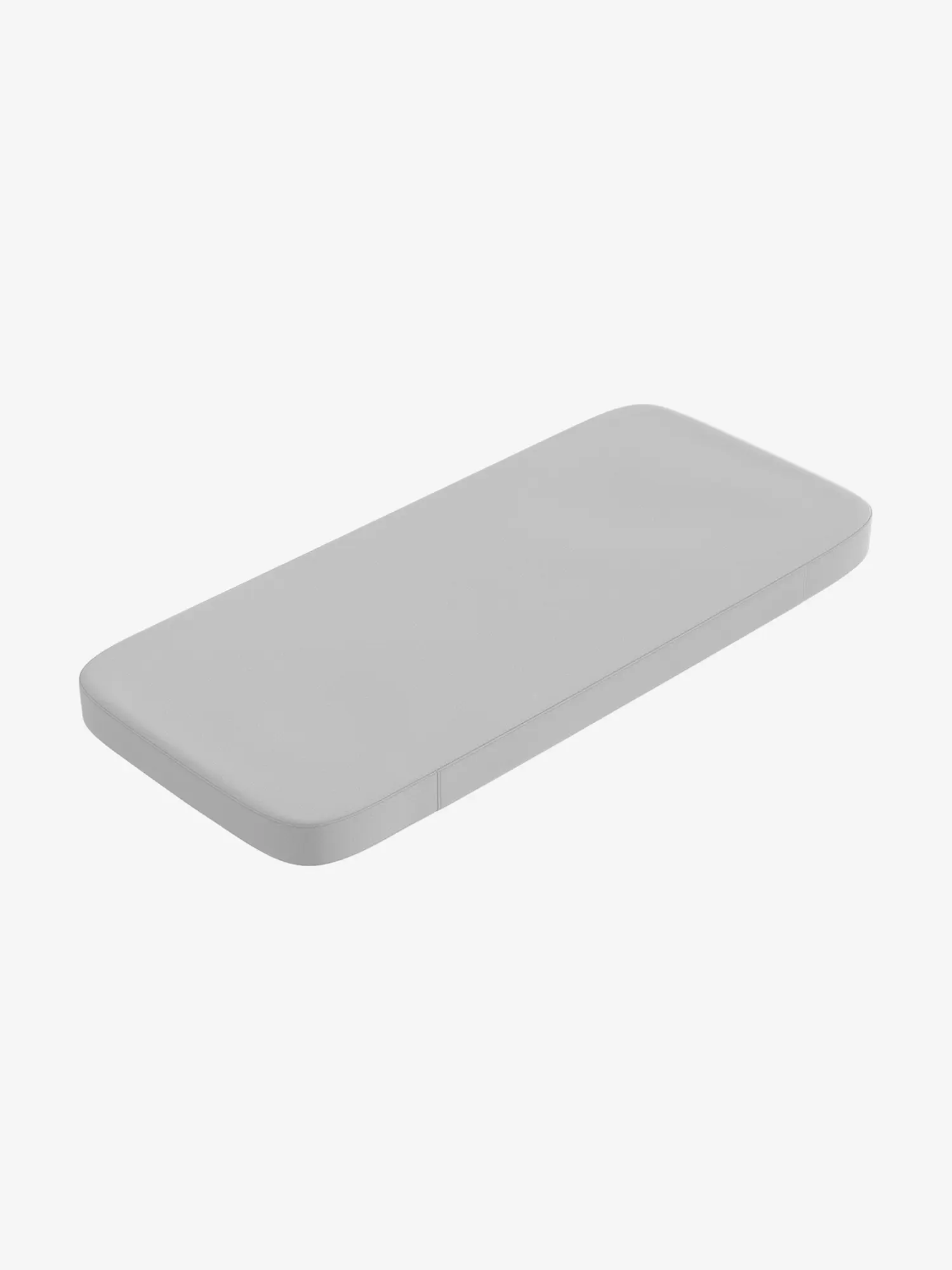 Чехол на матрас KIDI soft 90x200 см, серый