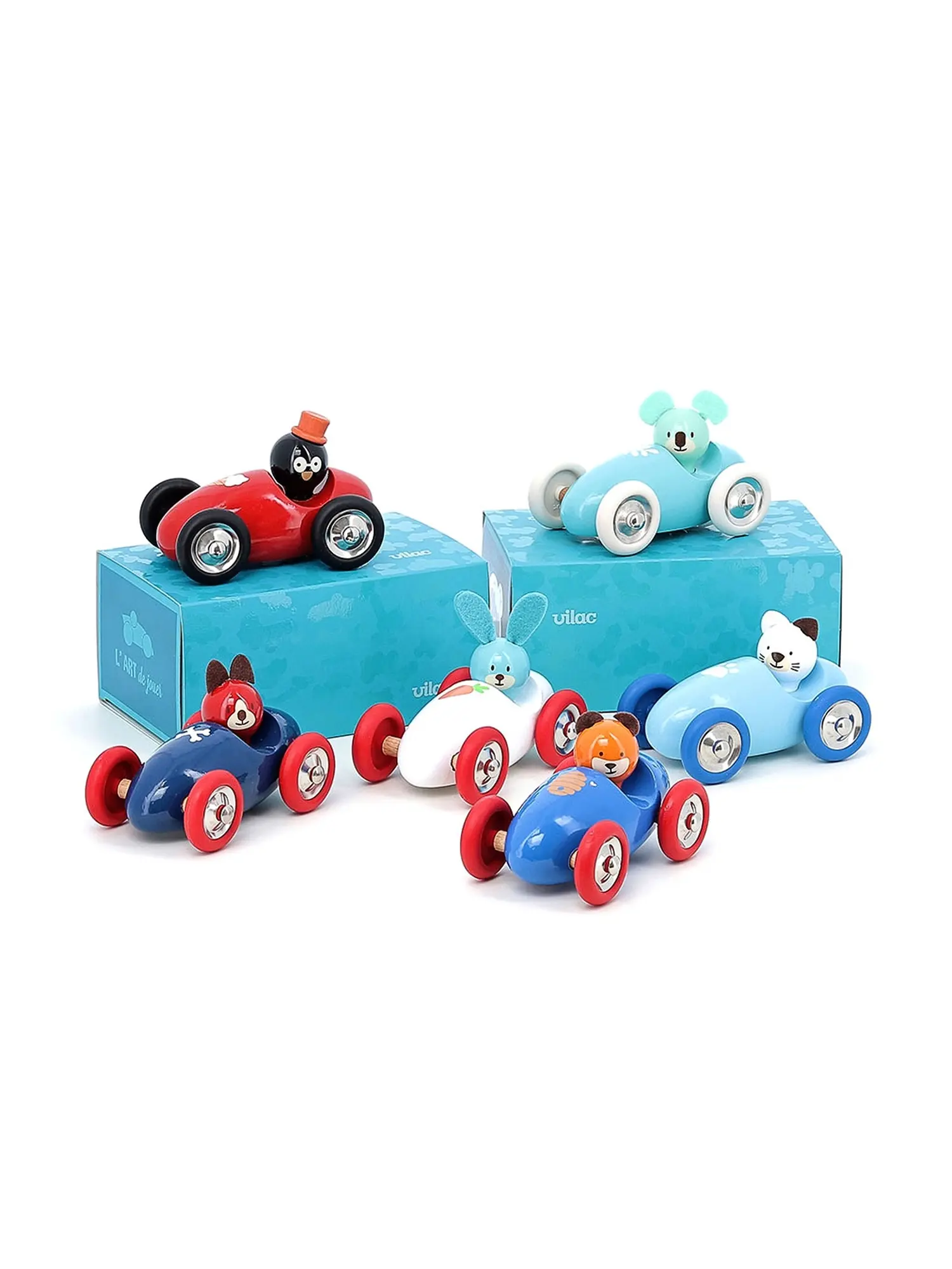 Машинка деревянная Mariette the kitty in its car - изображение 6