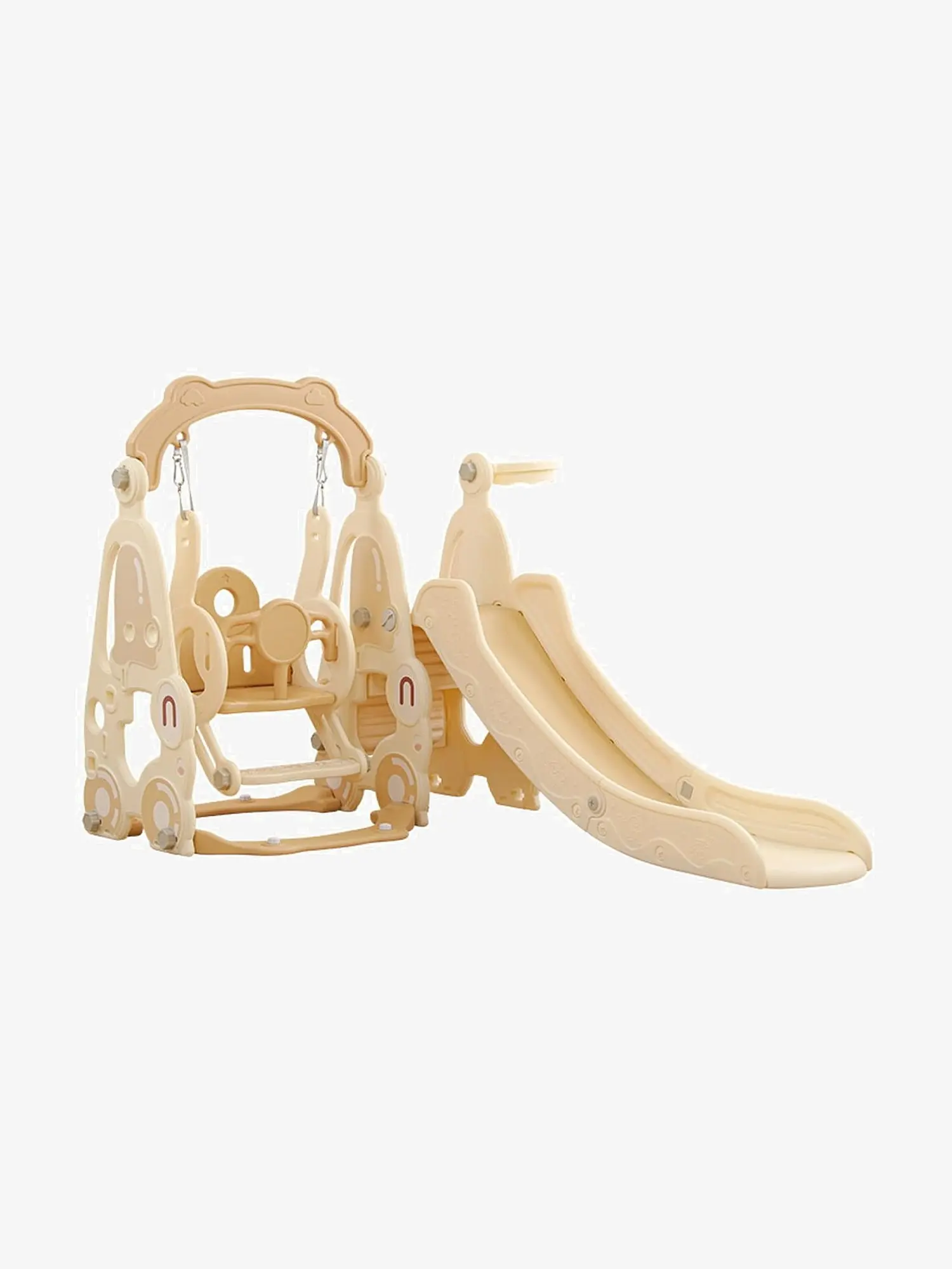 Горка с качелями UNIX Kids Car Camel